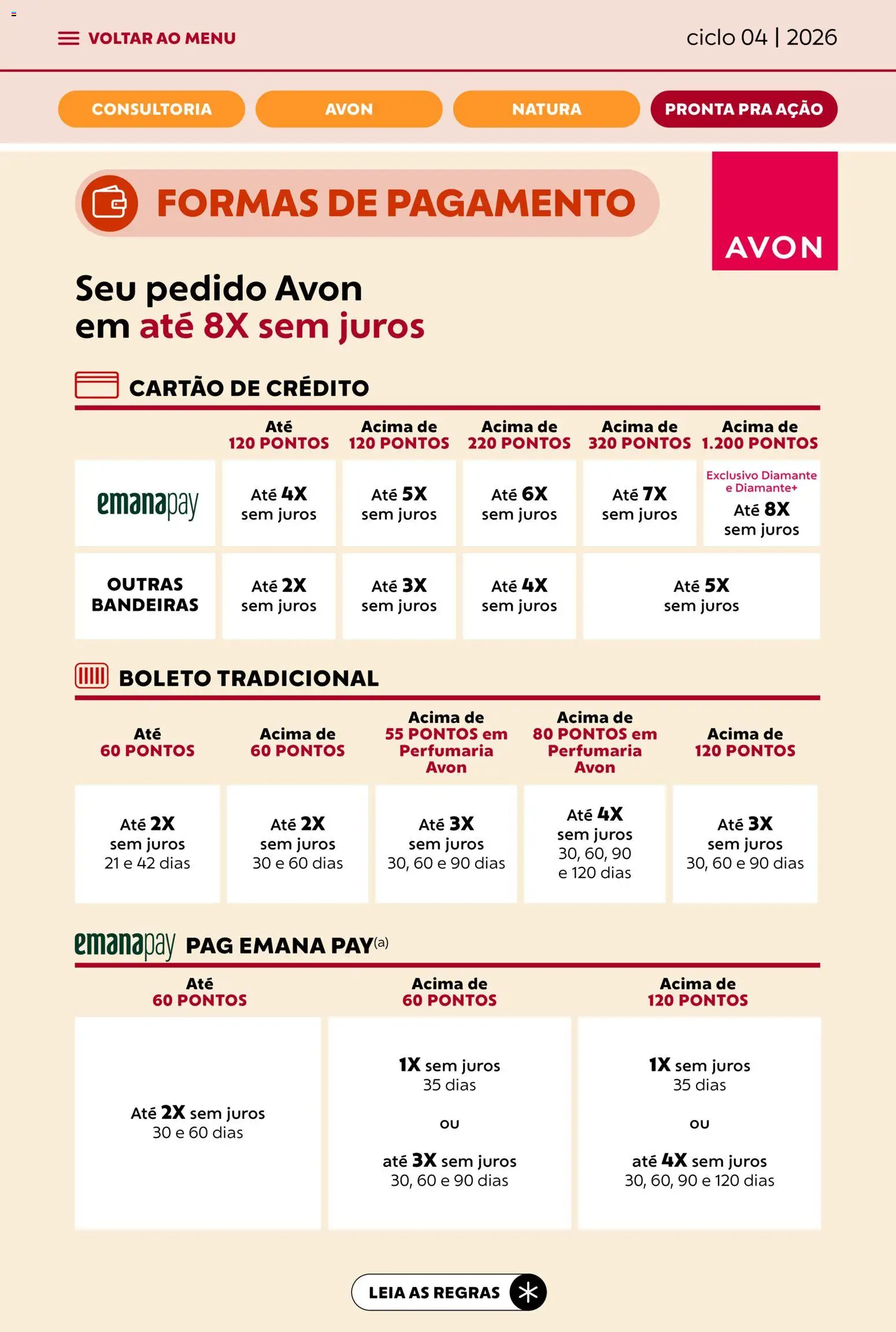 Avon Folheto - válido de 18.02.2026 | Página: 46