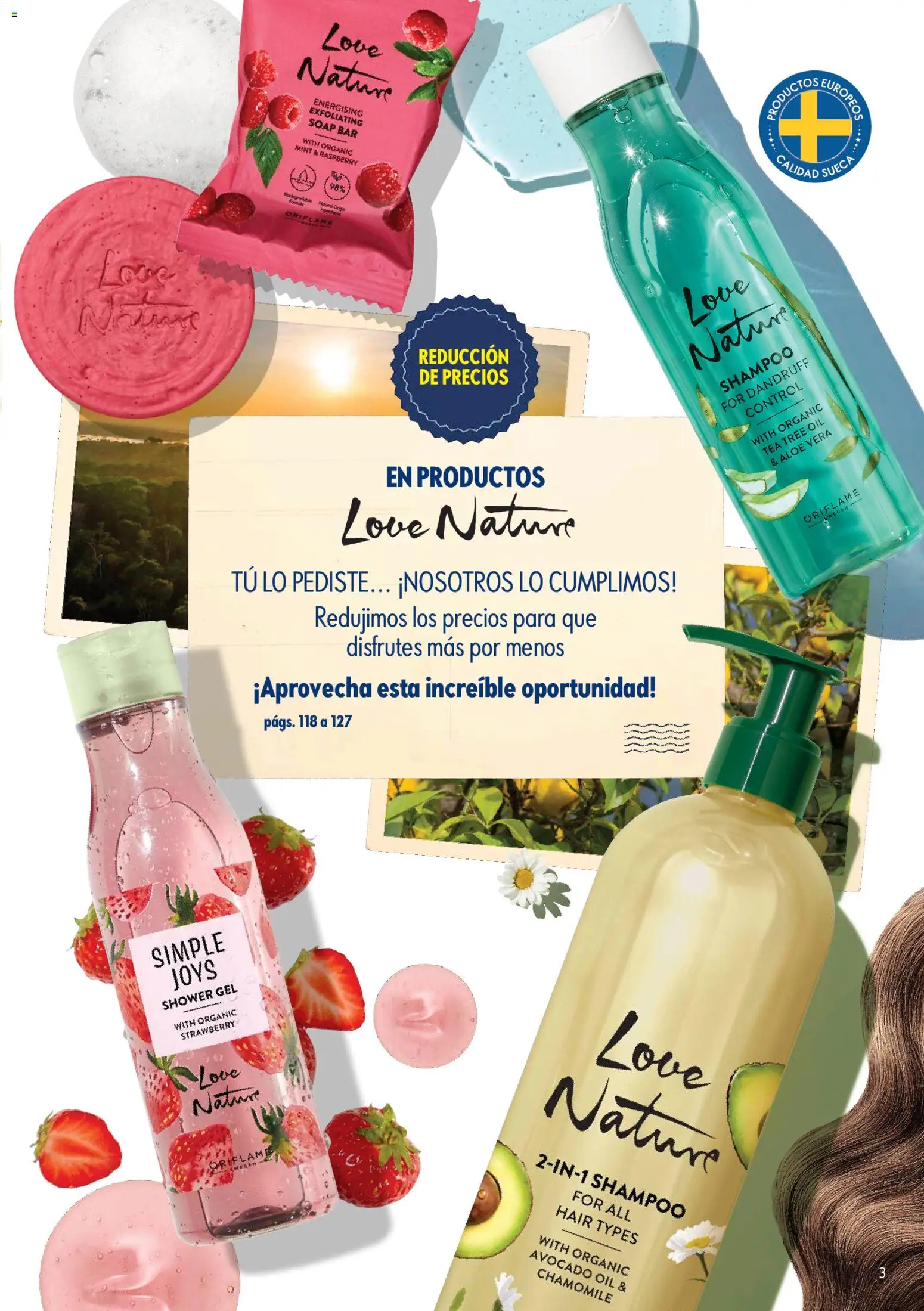 Catálogo Oriflame válido desde 14.02.2026 | Página: 3 | Productos: Shampoo