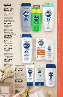 Leonisa catálogo C06-7/2026 -  Vista previa de la revista de la tienda Leonisa valido desde el 03.04.2026 | Página: 37 | Productos: Crema, Uva, Protector solar, Loción tonificante