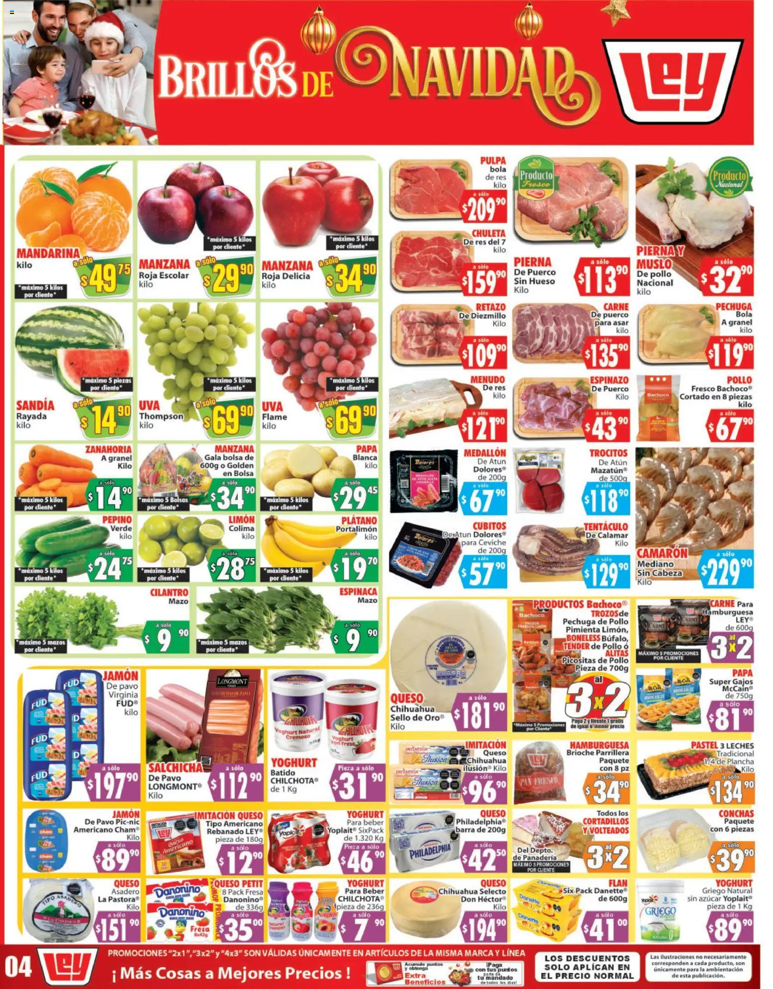 Nuevas ofertas de Casa Ley válidas en toda la República Mexicana desde el 01.11.2025. ¡Encuentra las mejores ofertas en Casa Ley folleto Autoservicio! | Página: 2 | Productos: Plátano, Atún, Limón, Zanahoria