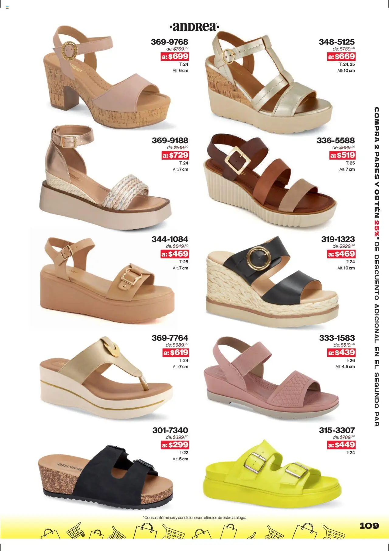 Nuevas ofertas de Andrea válidas en toda la República Mexicana desde el 10.08.2025. ¡Encuentra las mejores ofertas en Andrea - Catálogo Outlet! | Página: 109