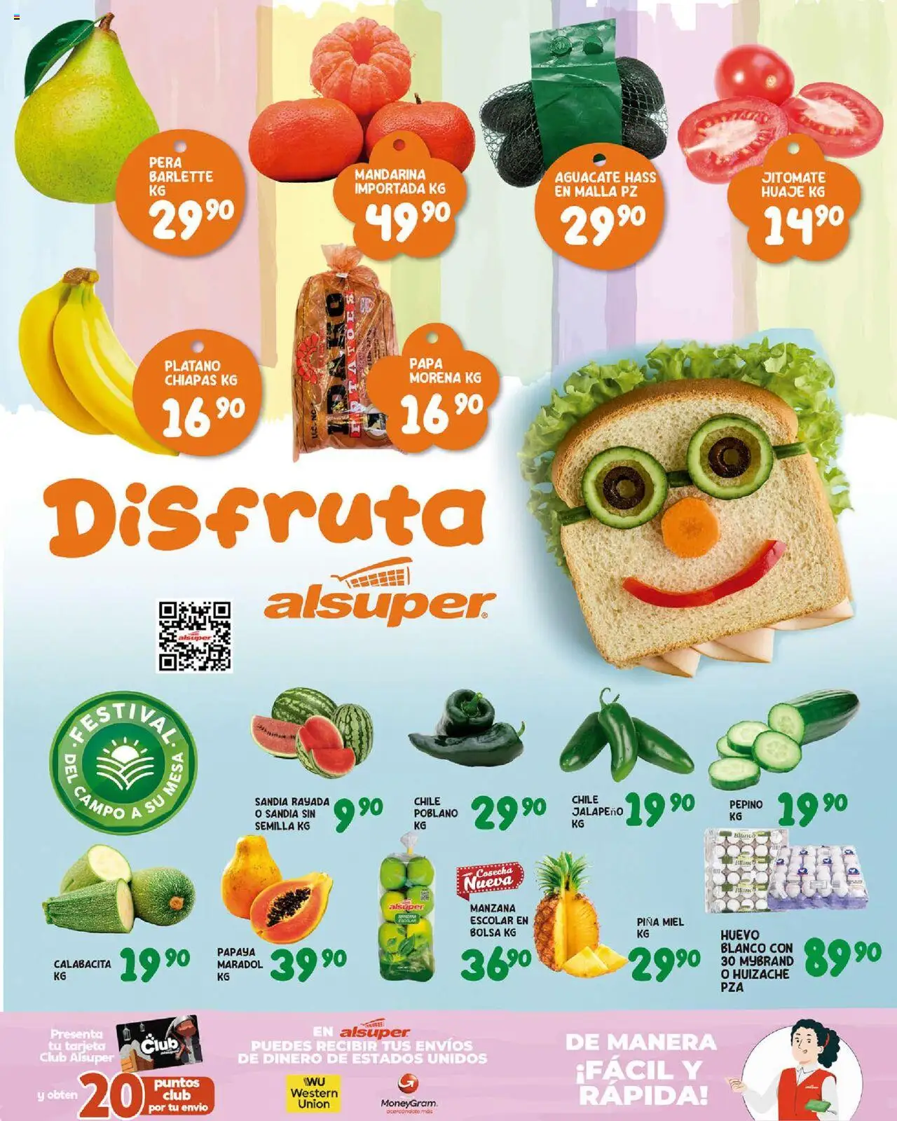 Nuevas ofertas de Alsuper válidas en toda la República Mexicana desde el 19.08.2025. ¡Encuentra las mejores ofertas en Alsuper - Folleto - Zacatecas! | Página: 8 | Productos: Pera, Sandía, Mesa, Malla