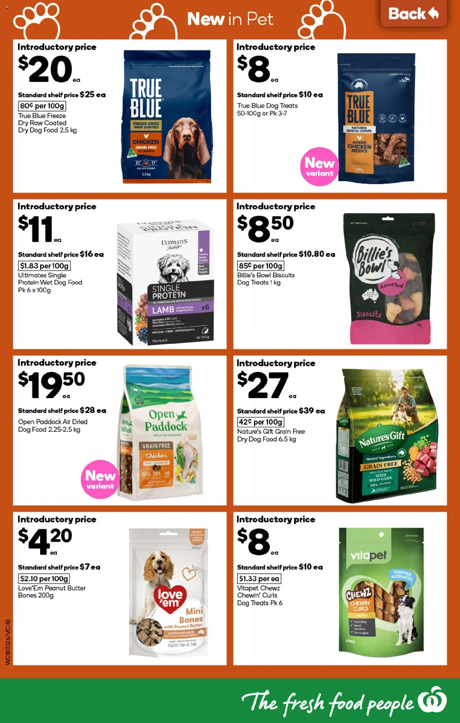 Woolworths catalogue - valid from 18.03.2026 | Page: 48 | Products: Shelf, Chicken, Biscuits, Game