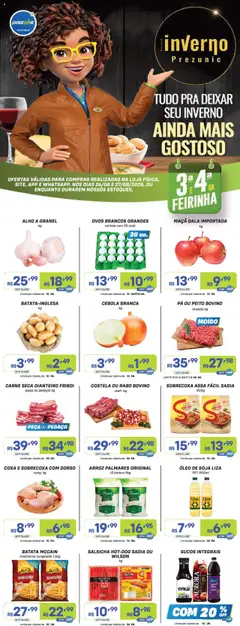 Encarte Na Loja, No Clique Prezunic - Pré-Visualização do folheto da loja Prezunic, válido de 26.08.2025