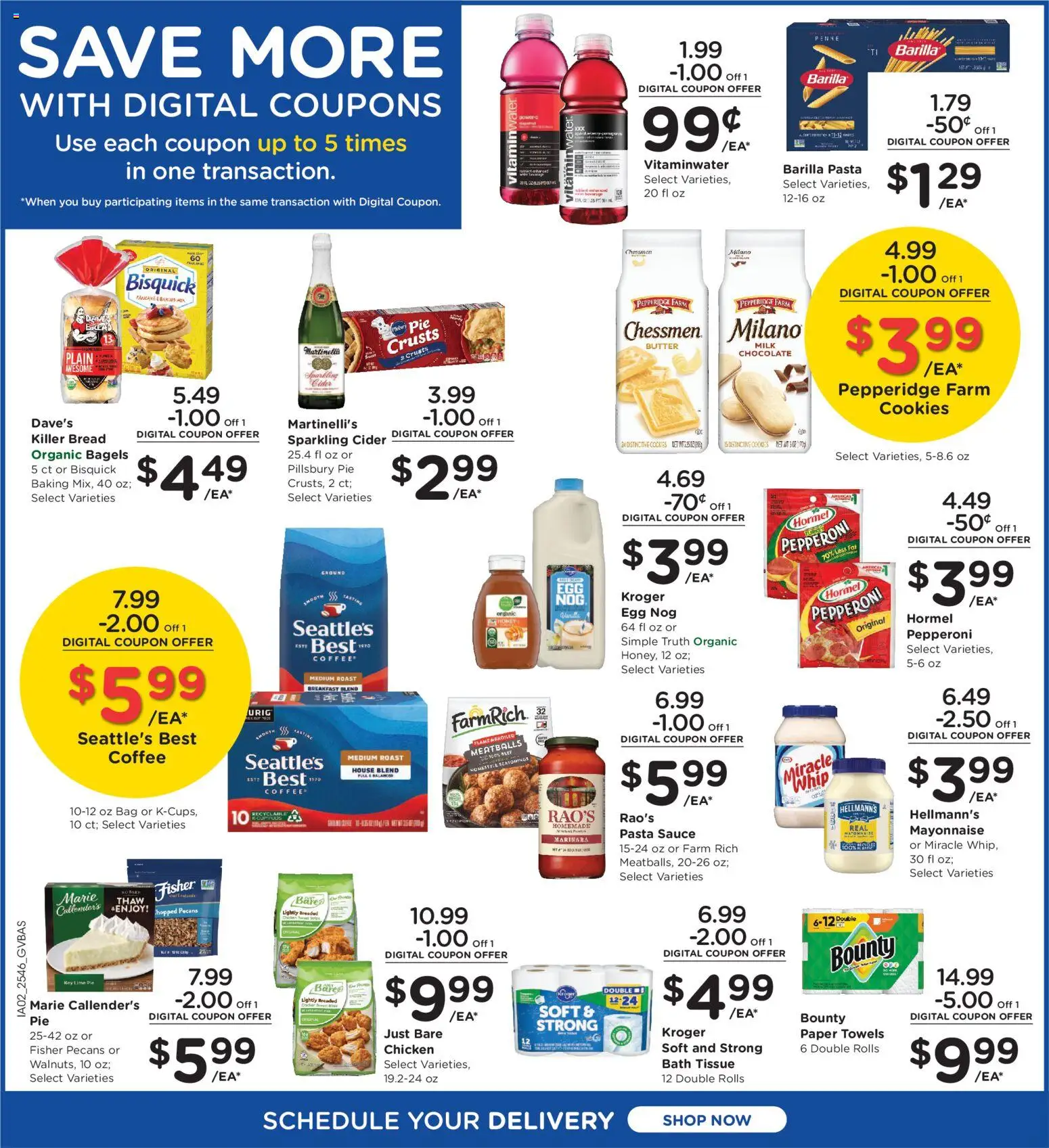 Kroger Ad - valid from 17.12.2025 | Page: 5 | Products: Cider, Milk, Lime, Bag