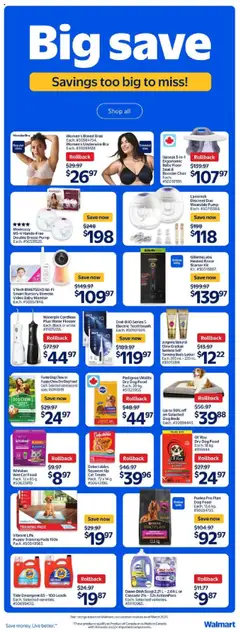 Walmart flyer valid from 10.07.2025 | Page: 5 | Products: Monitor, Electric toothbrush, Soap, Detergent