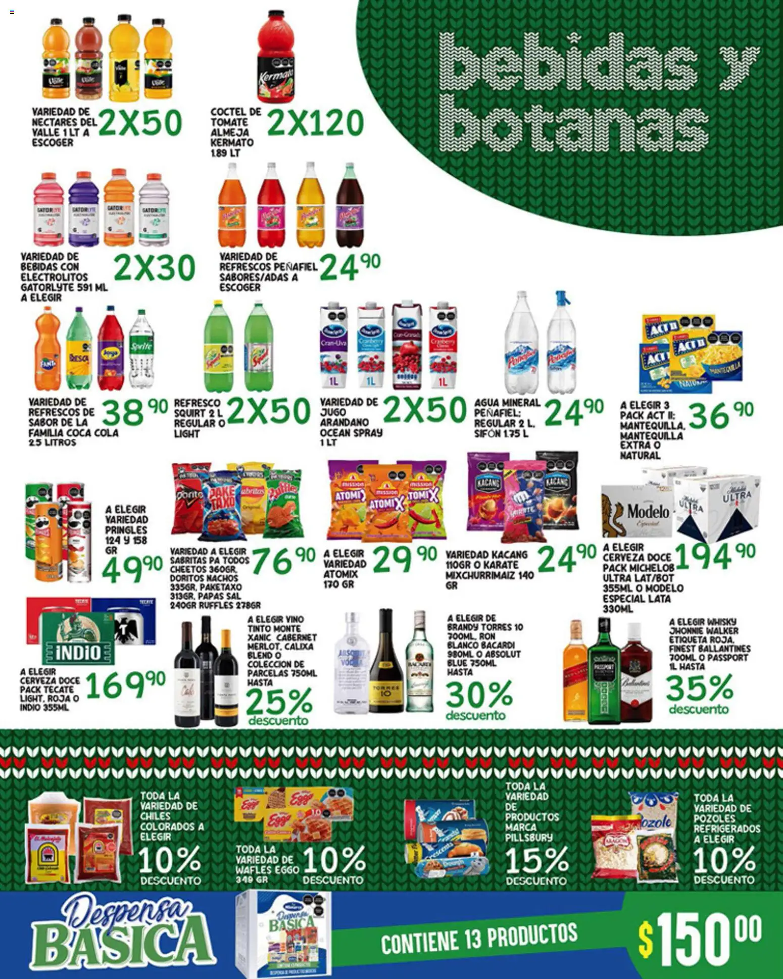Nuevas ofertas de Alsuper válidas en toda la República Mexicana desde el 23.12.2025. ¡Encuentra las mejores ofertas en Alsuper folleto Saltillo! | Página: 3 | Productos: Tomate, Vino, Té, Whisky