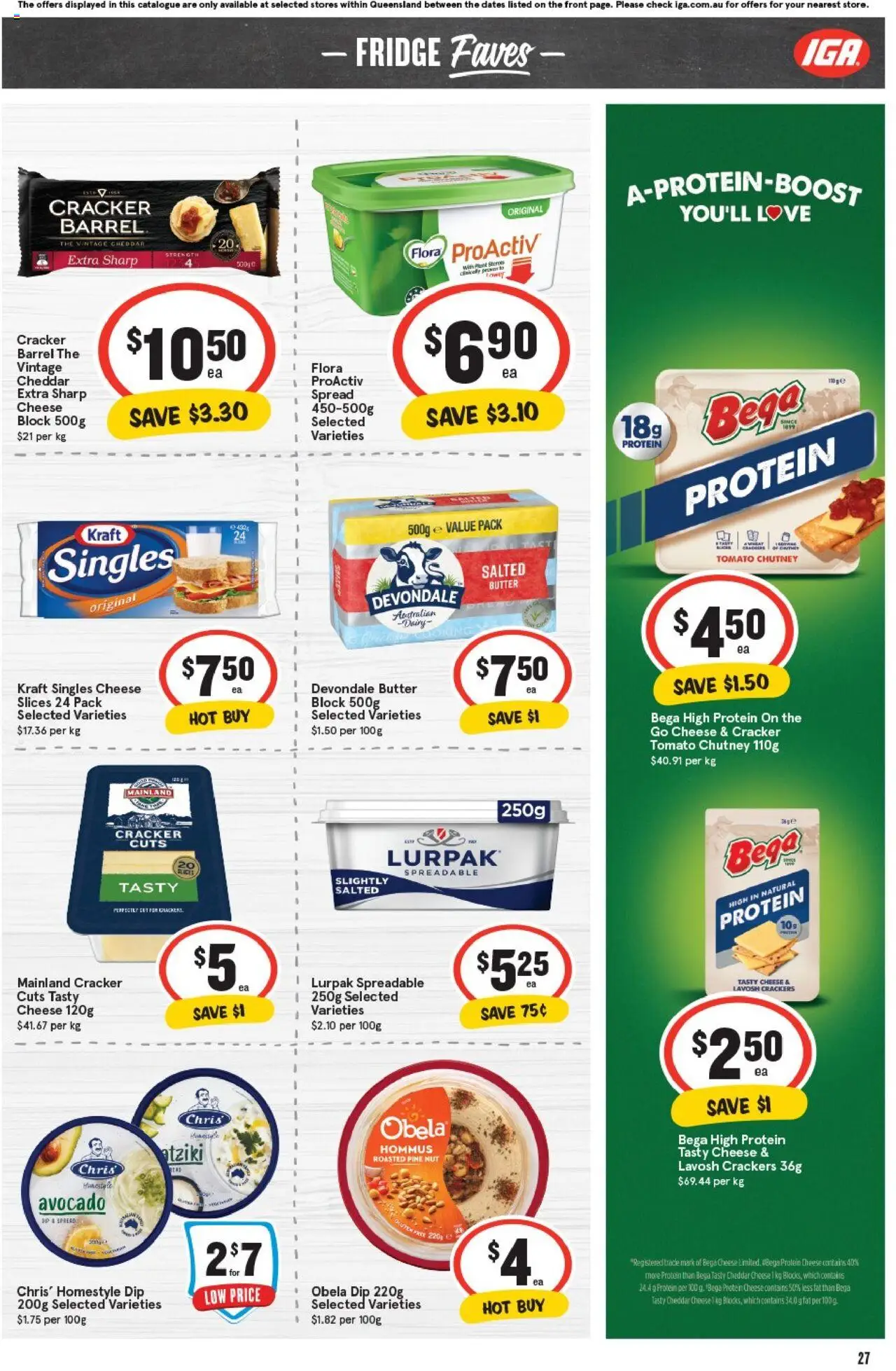 IGA catalogue - valid from 01.10.2025 | Page: 30 | Products: Bacon, Cheese, Garlic, Freezer