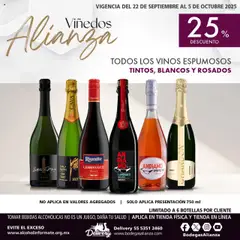 Vista previa de Bodegas Alianza - Catálogo Viñedos, nuevo folleto de la tienda, válido en México a partir del 22.09.2025