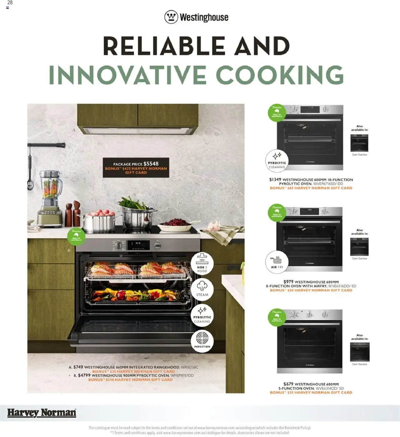 Harvey Norman catalogue - valid from 10.10.2025 | Page: 28 | Products: Bath, Accessories, Oven
