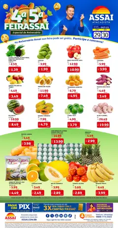 Encarte Assaí Atacadista - PB - Pré-Visualização do folheto da loja Assaí Atacadista, válido de 29.10.2025