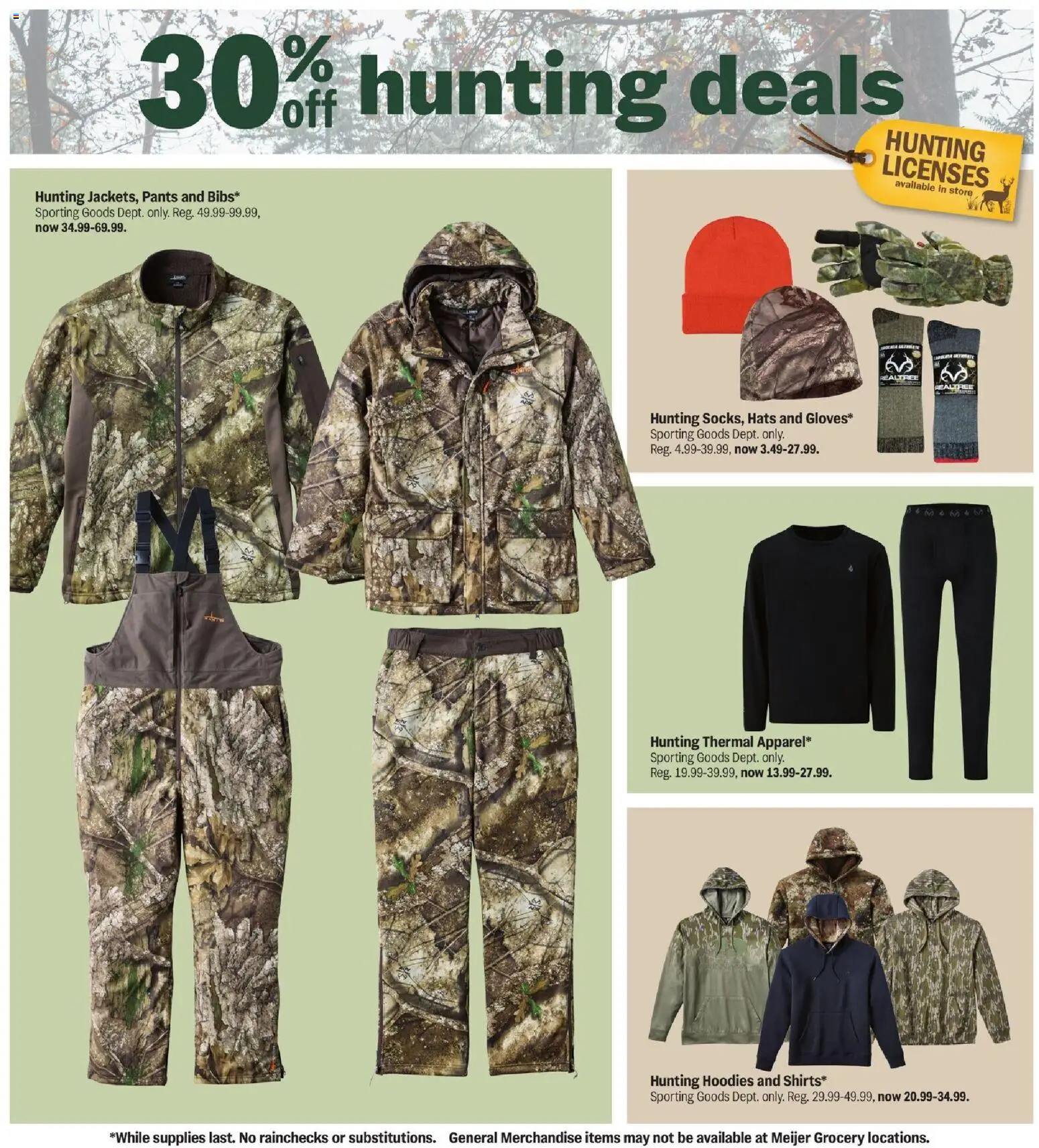 Meijer Holiday Deals - valid from 05.11.2025 | Page: 17 | Products: Pants