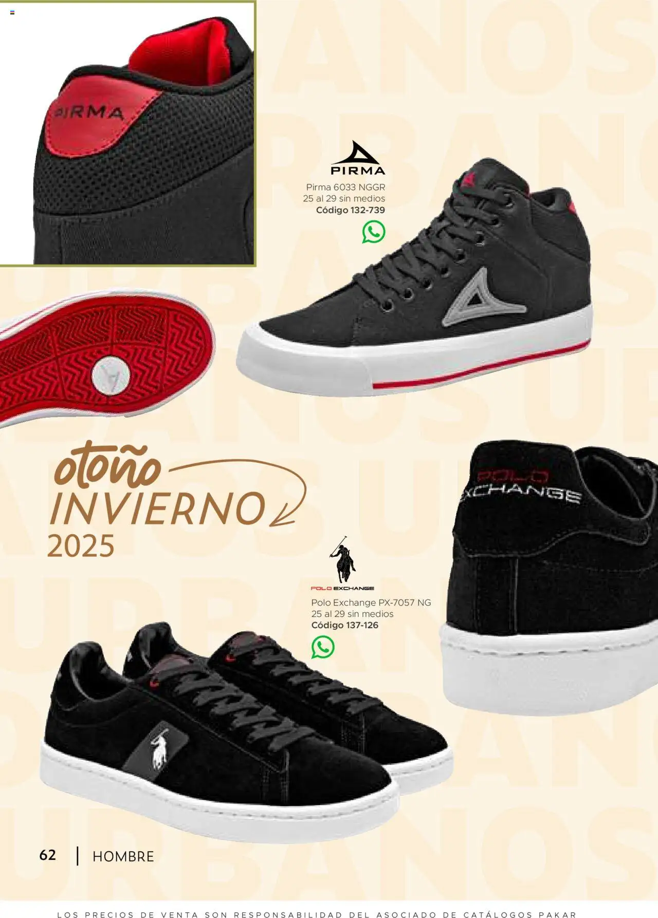 Nuevas ofertas de SC Pakar válidas en toda la República Mexicana desde el 24.07.2025. ¡Encuentra las mejores ofertas en SC Pakar - Catálogo Hombre otoño / invierno! | Página: 62