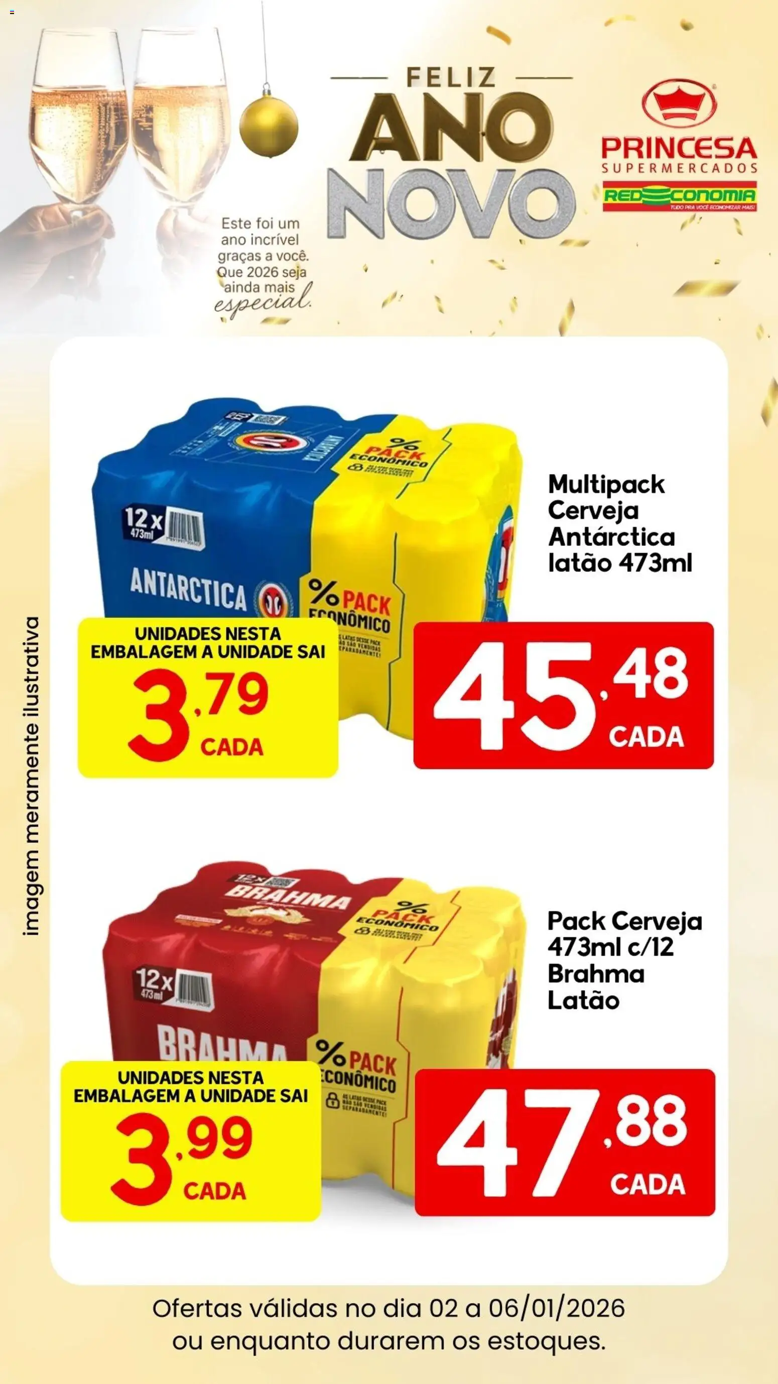 Princesa Folheto - válido de 02.01.2026 | Página: 3 | Produtos: Cerveja
