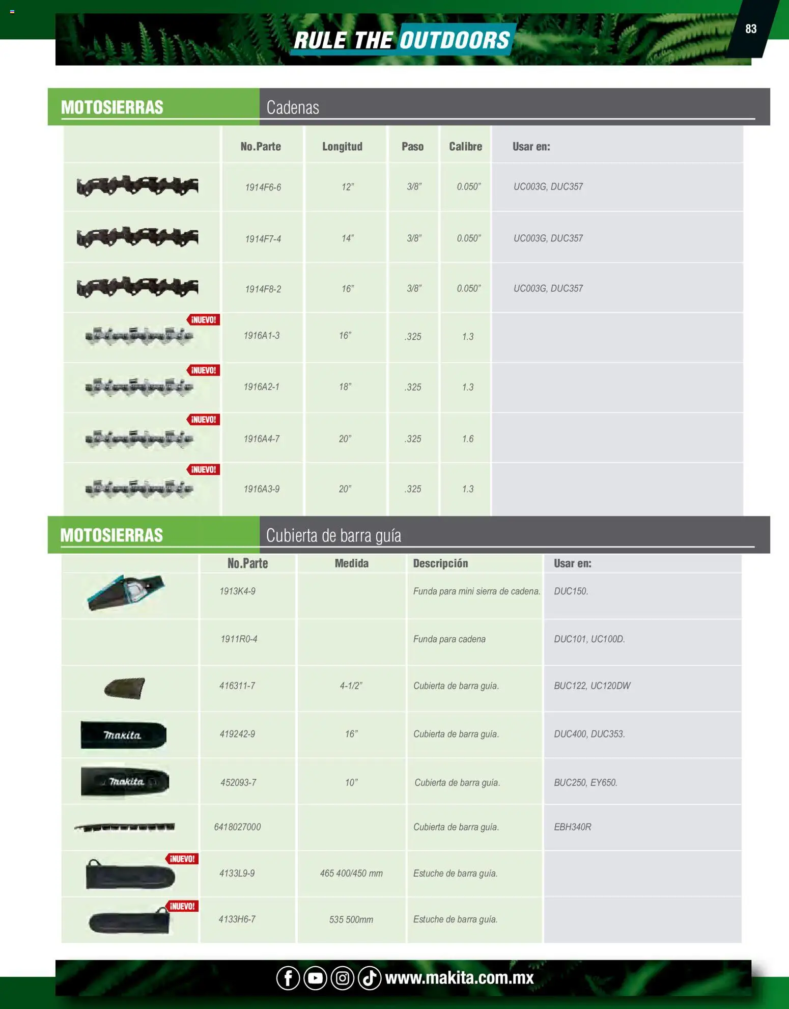 Nuevas ofertas de Makita válidas en toda la República Mexicana desde el 07.10.2024. ¡Encuentra las mejores ofertas en Makita catálogo Ope! | Página: 83 | Productos: Col, Estuche, Té, Caja