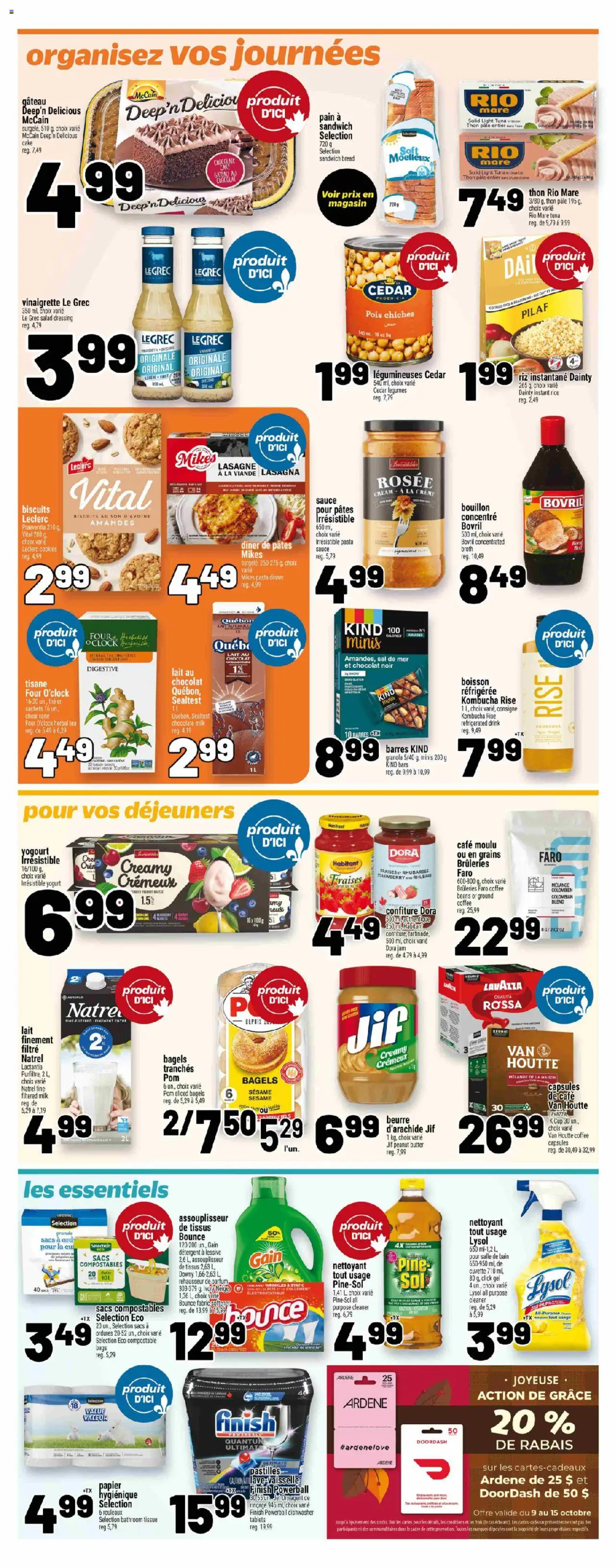 Metro flyer valid from 09.10.2025 | Page: 17 | Products: Rice, Dishwasher, Detergent, Chocolate