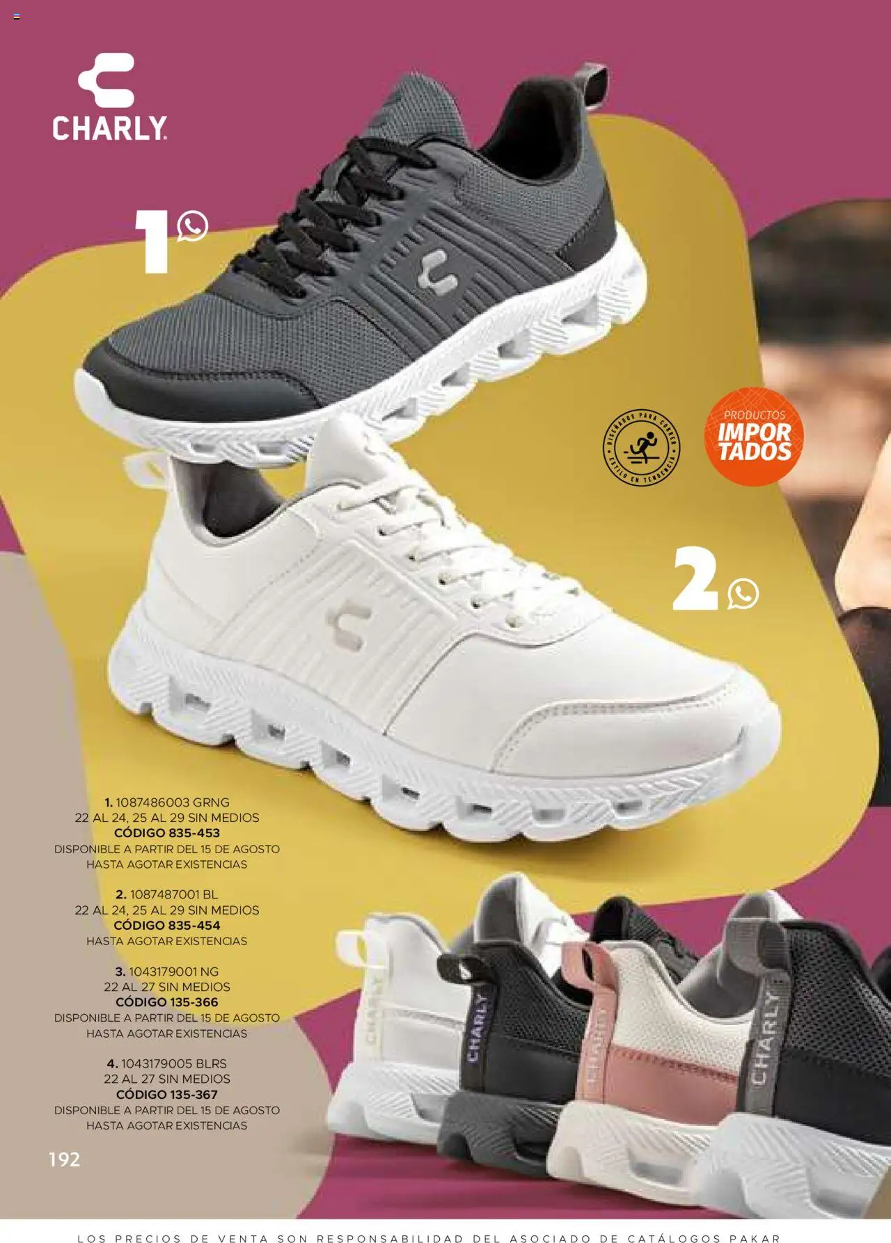 Nuevas ofertas de SC Pakar válidas en toda la República Mexicana desde el 24.07.2025. ¡Encuentra las mejores ofertas en SC Pakar - Catálogo Casual otoño / invierno! | Página: 192