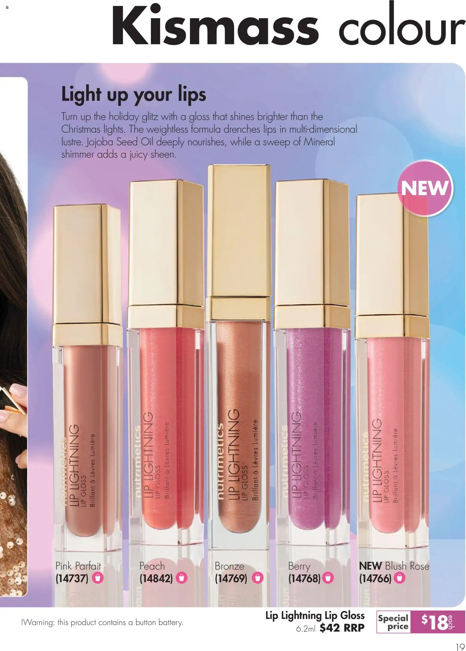 Nutrimetics catalogue - valid from 26.11.2025 | Page: 19 | Products: Light, Blush, Oil, Peach