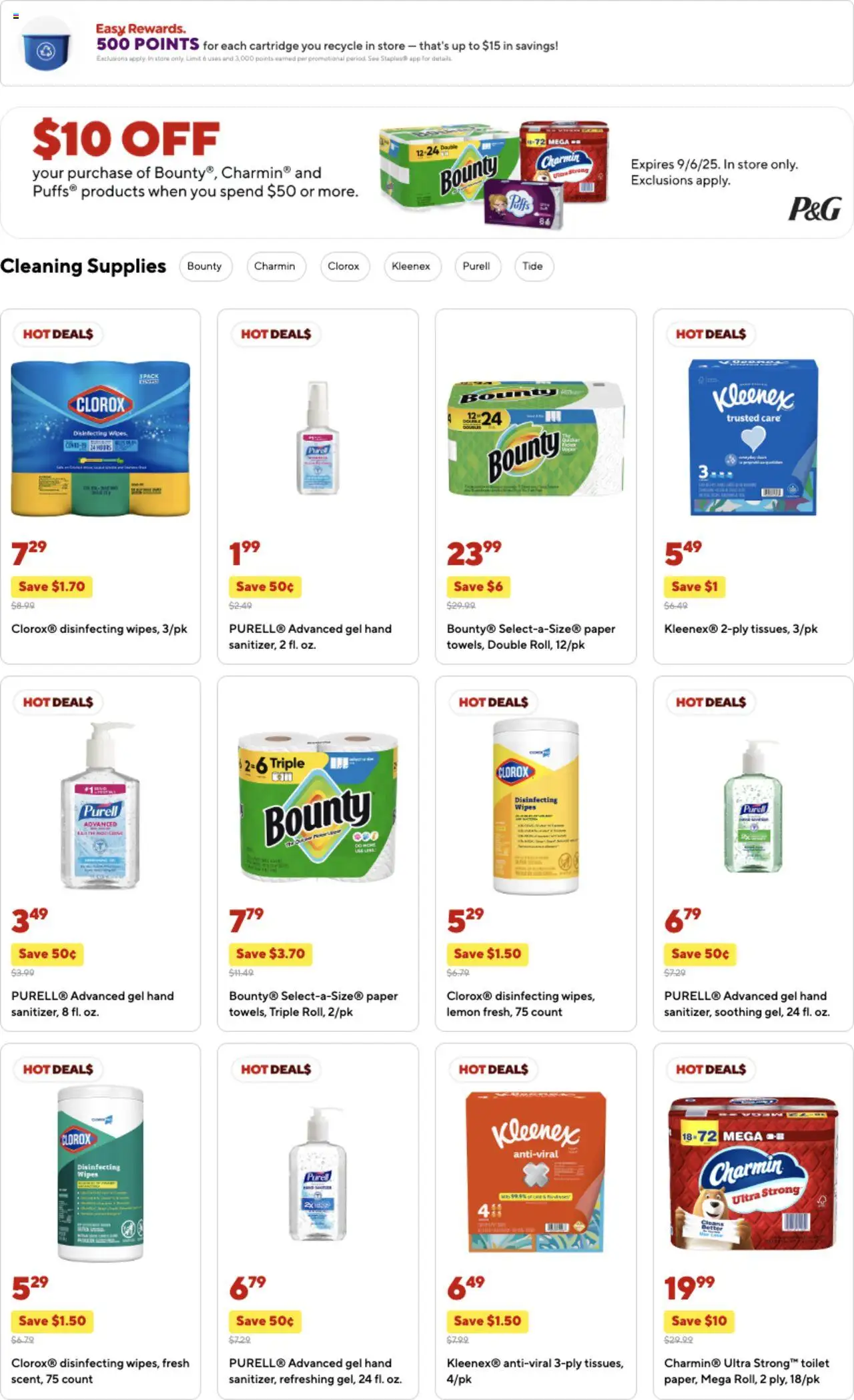 Staples Weekly Ad - valid from 24.08.2025 | Page: 7 | Products: Hoe, Lemon