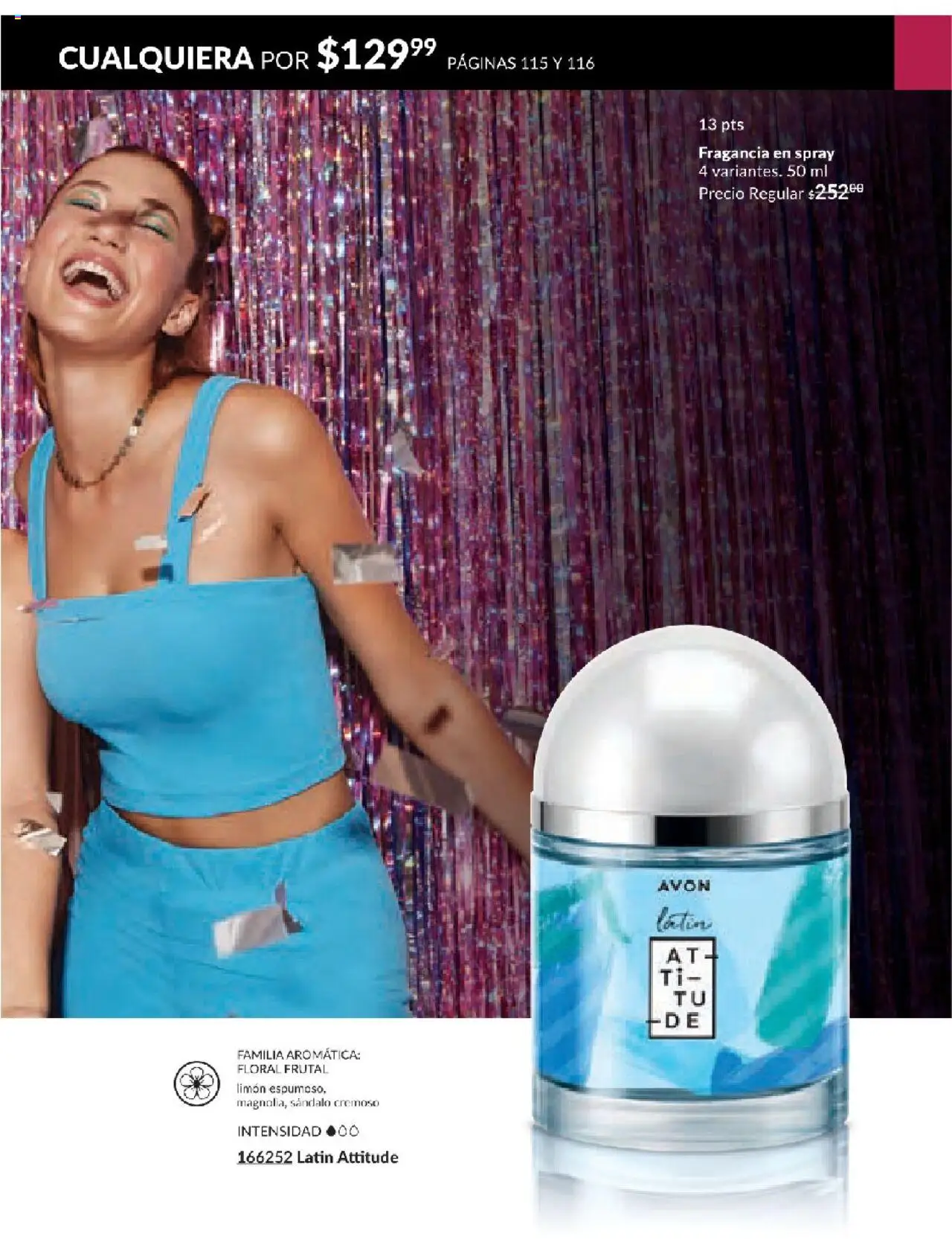 Nuevas ofertas de AVON válidas en toda la República Mexicana desde el 17.03.2025. ¡Encuentra las mejores ofertas en AVON campaña 7 2025! | Página: 116 | Productos: Limón, Fragancia
