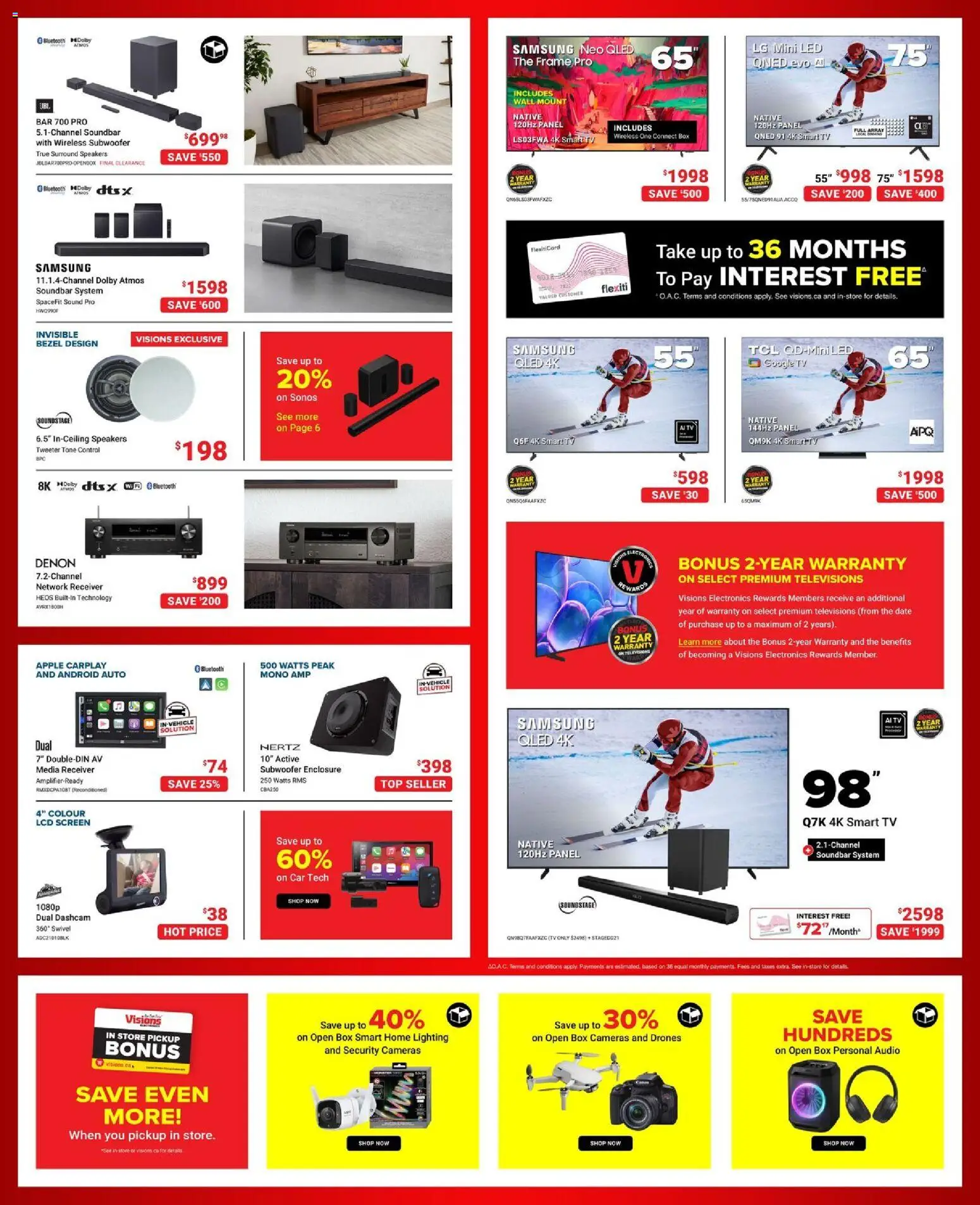 Visions flyer valid from 13.02.2026 | Page: 3 | Products: Tv, Audio, Box