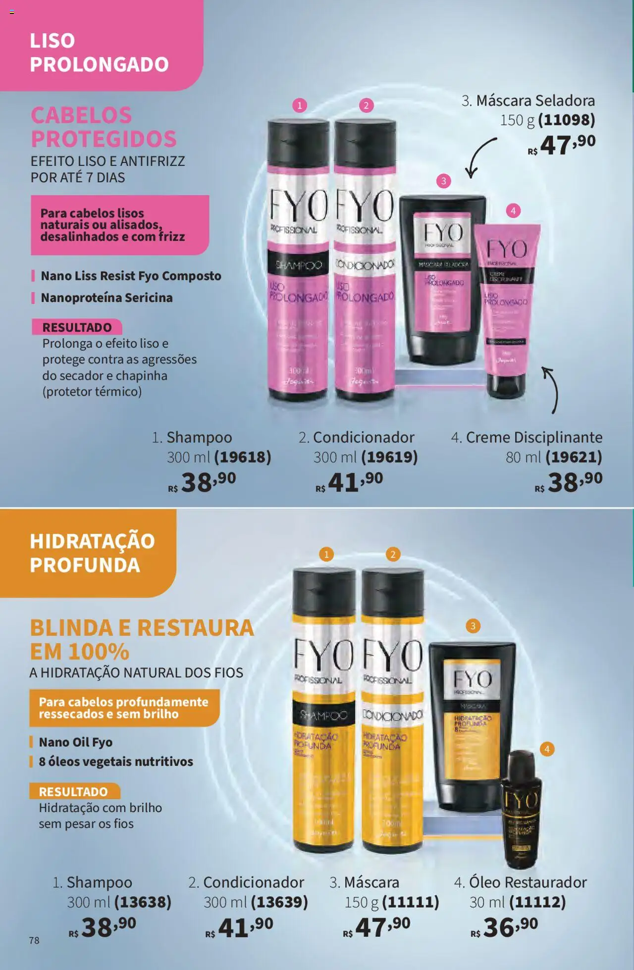 Jequiti Folheto - válido de 02.06.2025 | Página: 78 | Produtos: Secador, Condicionador, Óleo, Creme