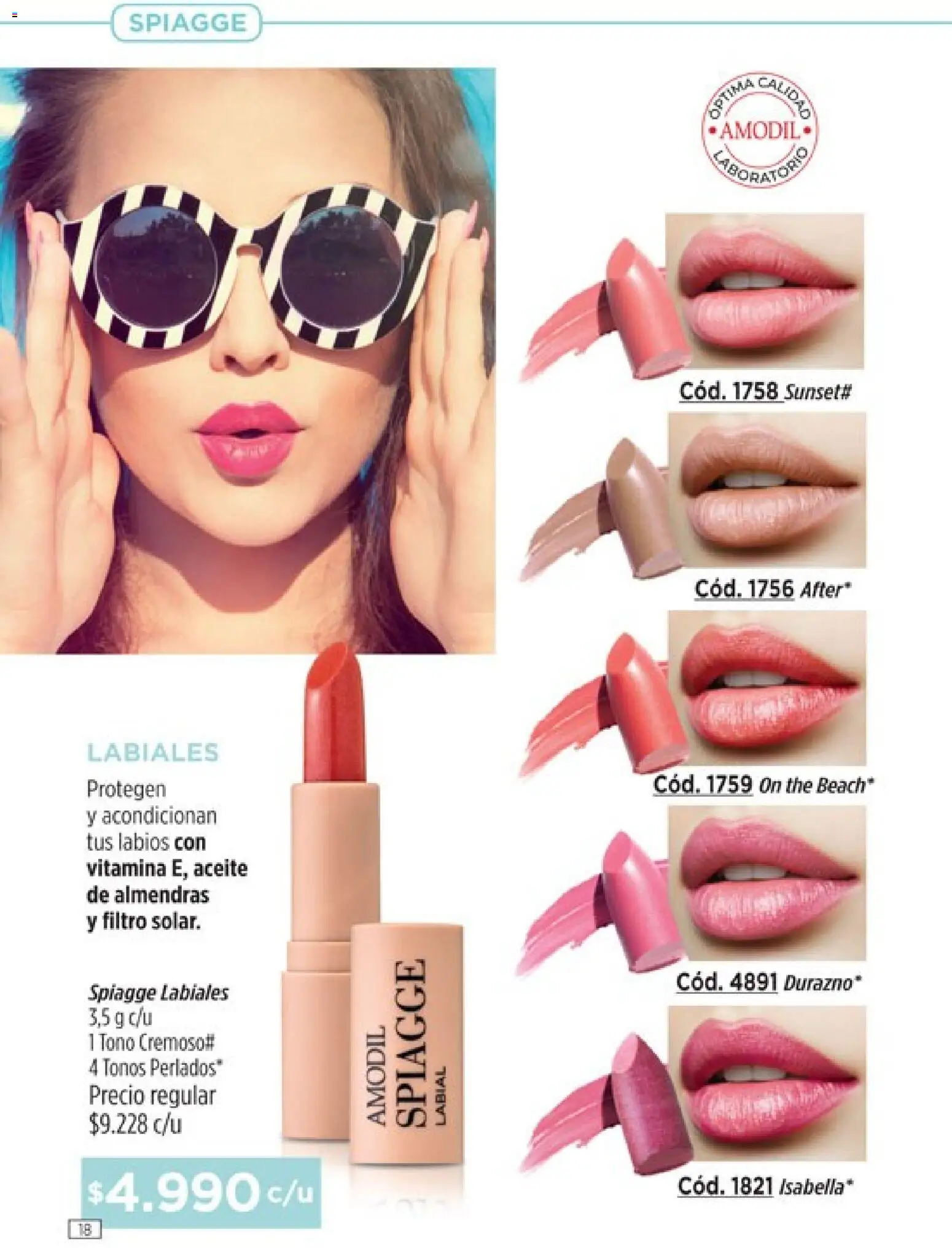 Catálogo Amodil Campaña 1/2026 │ válido desde el 01.01.2026 | Página: 18 | Productos: Almendras, Aceite