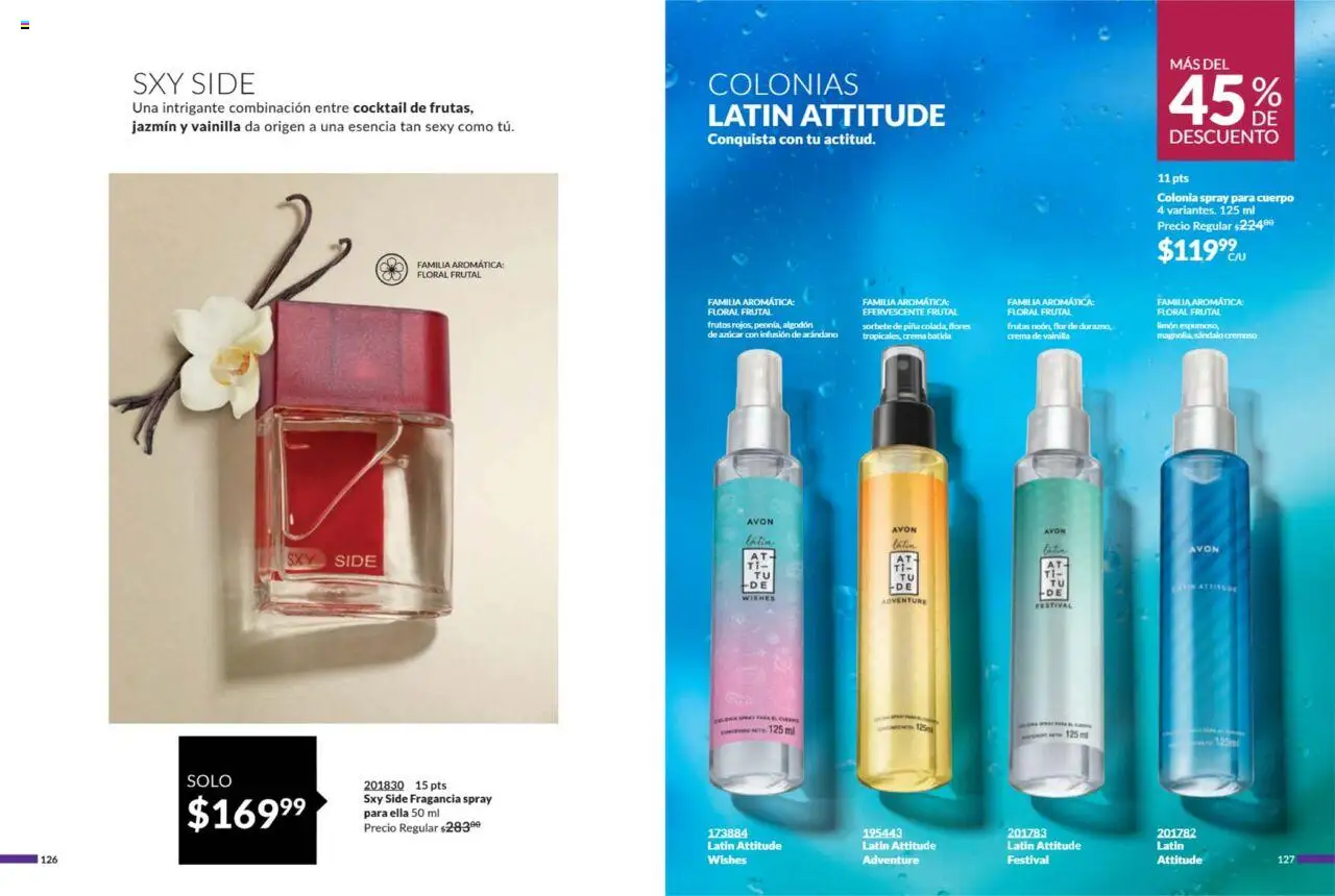 Nuevas ofertas de AVON válidas en toda la República Mexicana desde el 11.07.2025. ¡Encuentra las mejores ofertas en AVON campaña 11 2025! | Página: 65 | Productos: Crema, Limón, Algodón, Fragancia