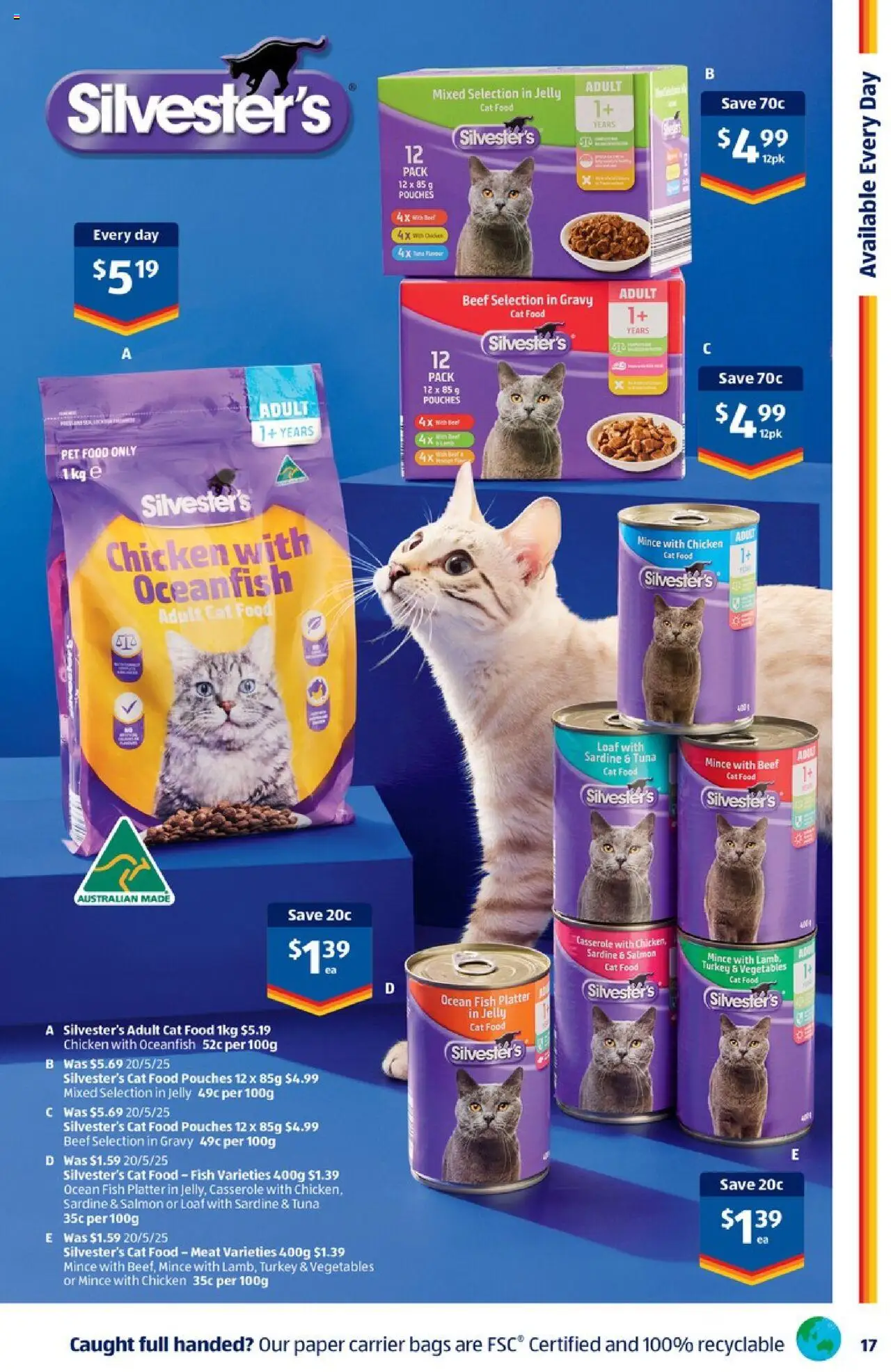 Aldi catalogue - valid from 25.06.2025 | Page: 17 | Products: Chicken, Beef, Vegetables, Salmon