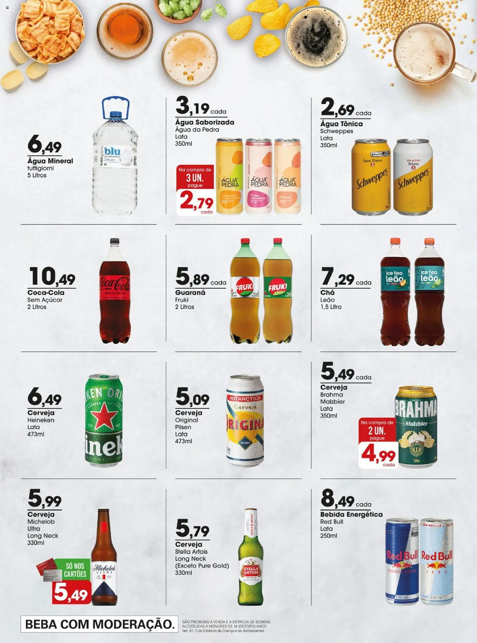 Zaffari Folheto - válido de 16.12.2025 | Página: 18 | Produtos: Guaraná, Ice tea, Heineken, Bebida