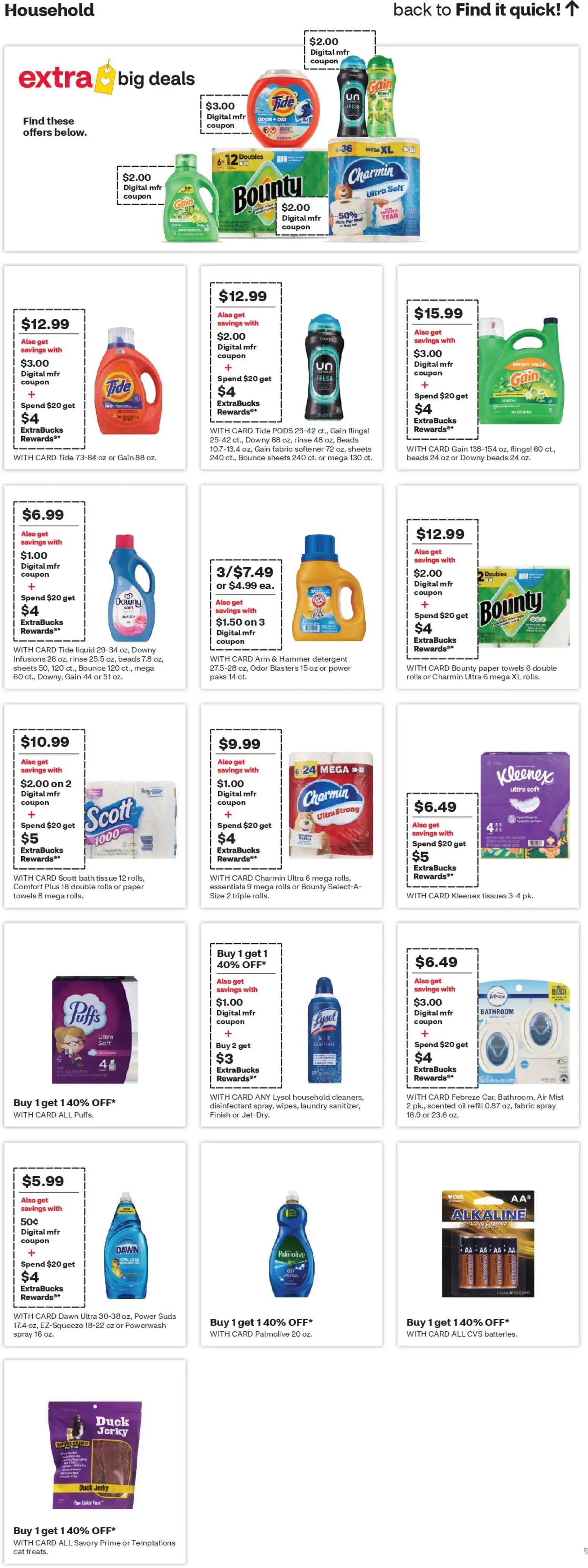 CVS Pharmacy Weekly Ad - WA - valid from 29.03.2026 | Page: 17 | Products: Bath, Hammer, Oil, Fabric softener