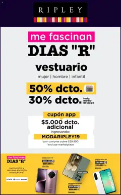 Ripley ofertas  válido desde el 18.08.2025
