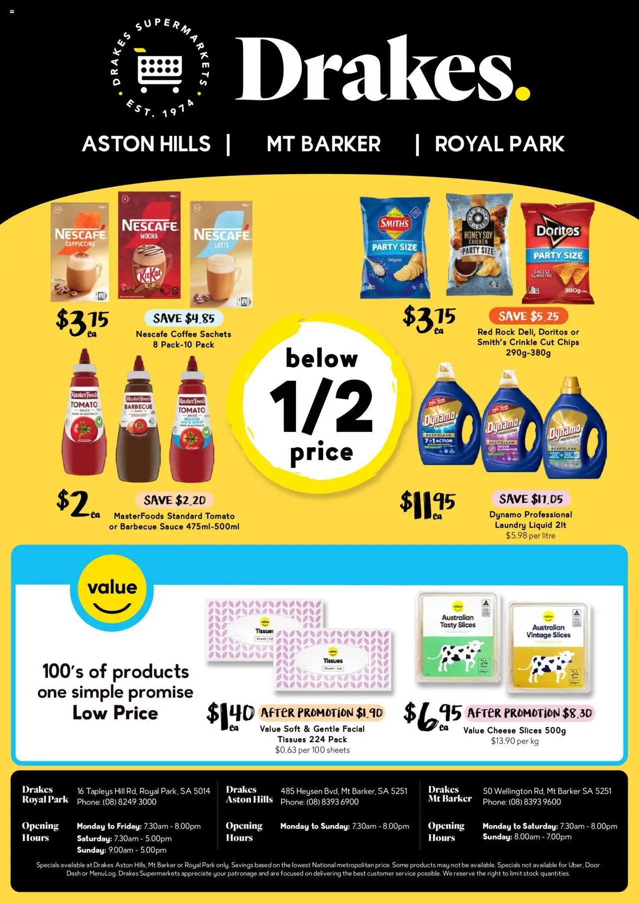 Drakes catalogue - valid from 01.10.2025 | Page: 2 | Products: Cheese, Coffee, Phone, Tissues