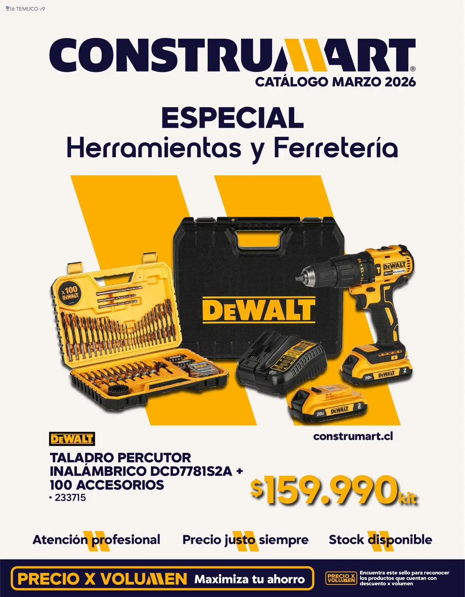 Construmart Ofertas │ válido desde el 01.03.2026 | Página: 1 | Productos: Taladro