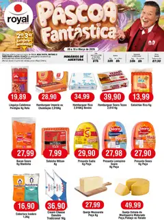 Royal Supermercados ofertas Segunda e Terça do Empreendedor - Pré-Visualização do folheto da loja Royal Supermercados, válido de 09.03.2026