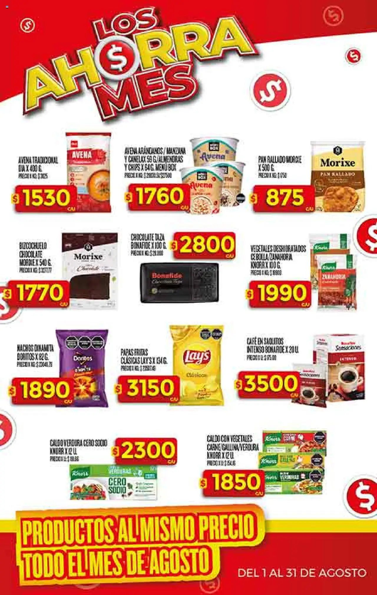 Supermercado DIA Ofertas │ válido desde el 06.08.2025 | Página: 28 | Productos: Taza, Avena, Chocolate, Pan rallado