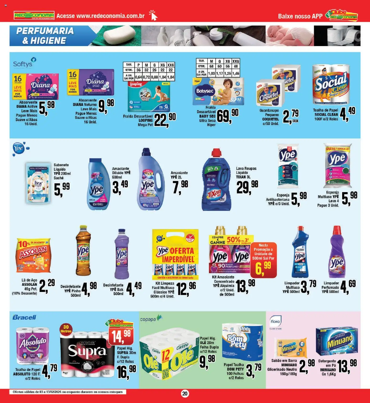 RedEconomia Folheto - válido de 03.02.2026 | Página: 20