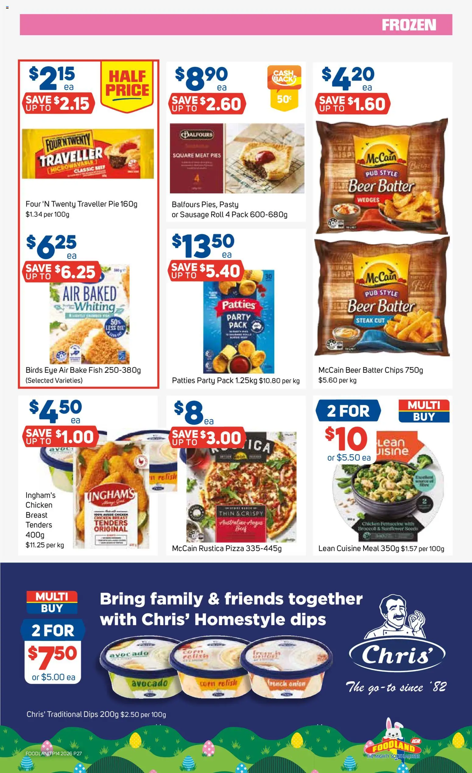 Foodland catalogue - valid from 01.04.2026 | Page: 27 | Products: Beer, Fish, Relish, Steak