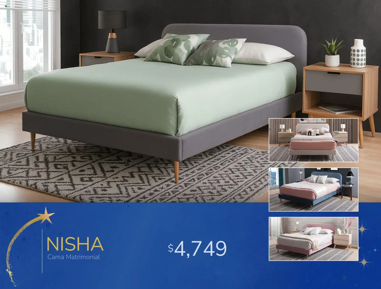 Nuevas ofertas de Muebles Dico válidas en toda la República Mexicana desde el 06.01.2026. ¡Encuentra las mejores ofertas en Muebles Dico catálogo Magia de Reyes! | Página: 10 | Productos: Cama