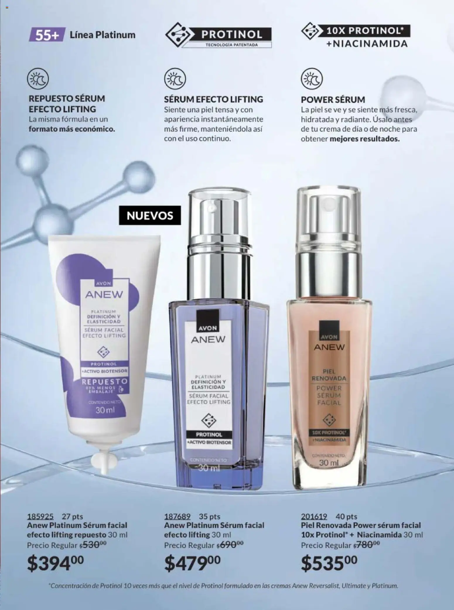 Nuevas ofertas de AVON válidas en toda la República Mexicana desde el 07.11.2025. ¡Encuentra las mejores ofertas en AVON campaña 17 2025! | Página: 147 | Productos: Serum, Crema