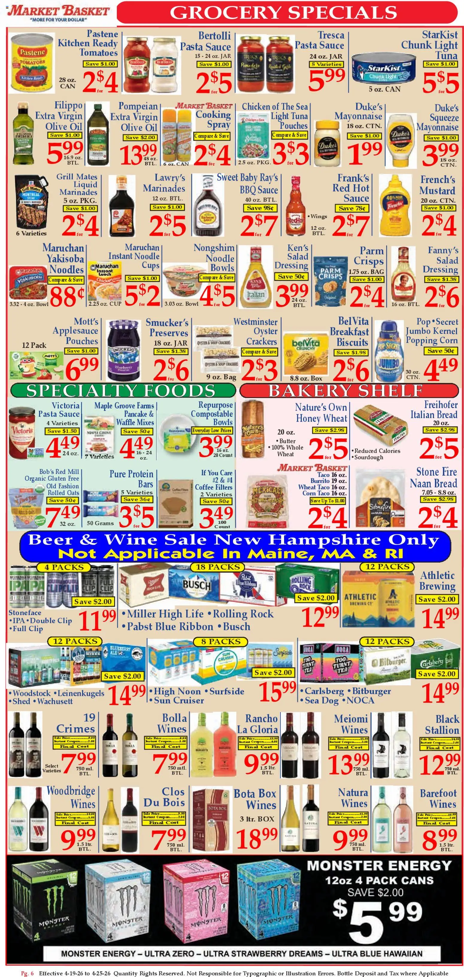 Market Basket Ad - valid from 19.04.2026 | Page: 6