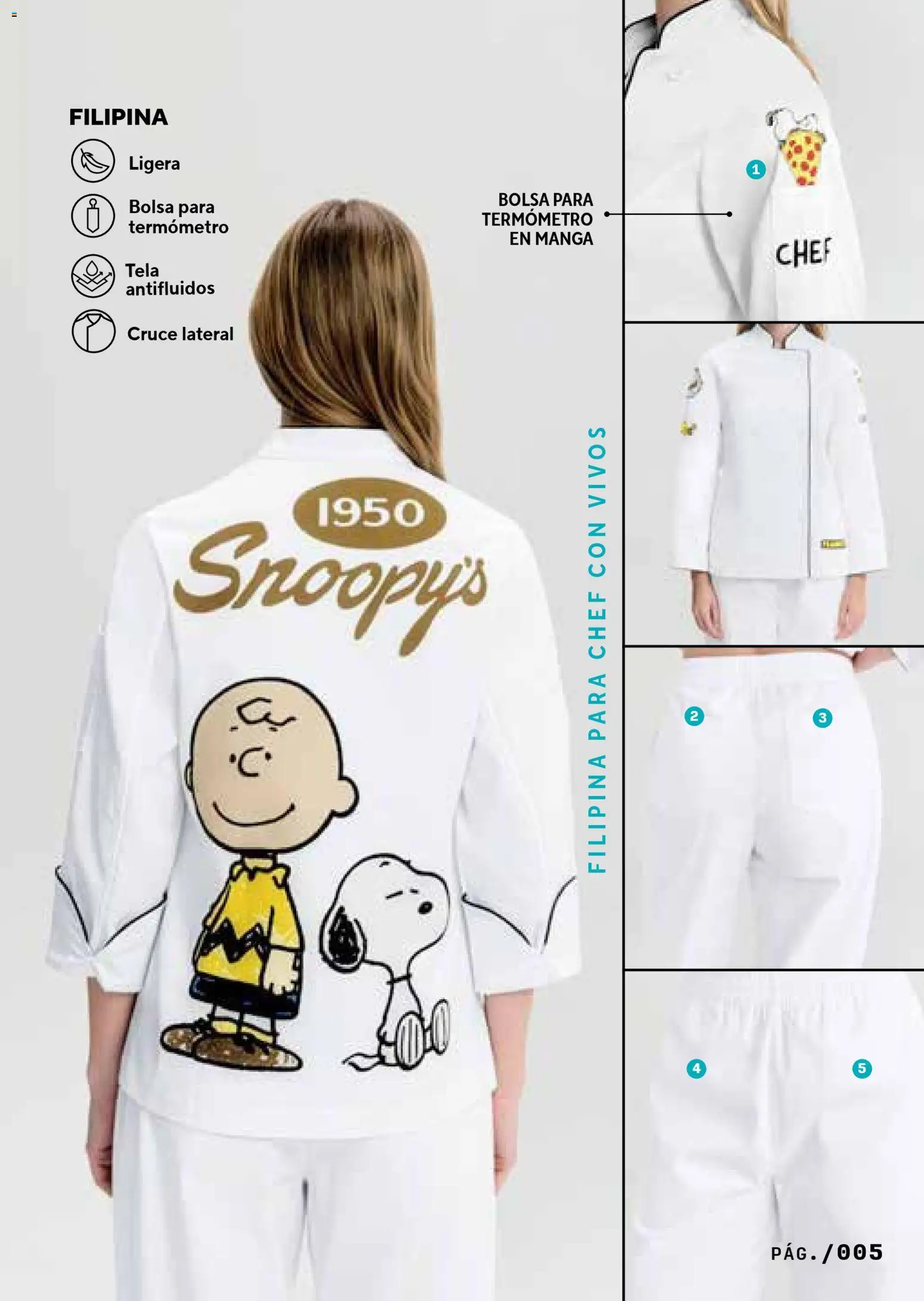 Nuevas ofertas de Price Shoes válidas en toda la República Mexicana desde el 01.03.2026. ¡Encuentra las mejores ofertas en Price Shoes catálogo Med Chef! | Página: 5 | Productos: Termómetro, Bolsa, Manga