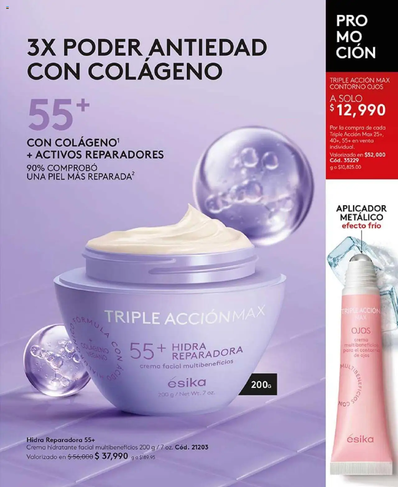 Ésika revista - valida desde el 14.10.2025 | Página: 97 | Productos: Crema, Contorno, Contorno de ojos