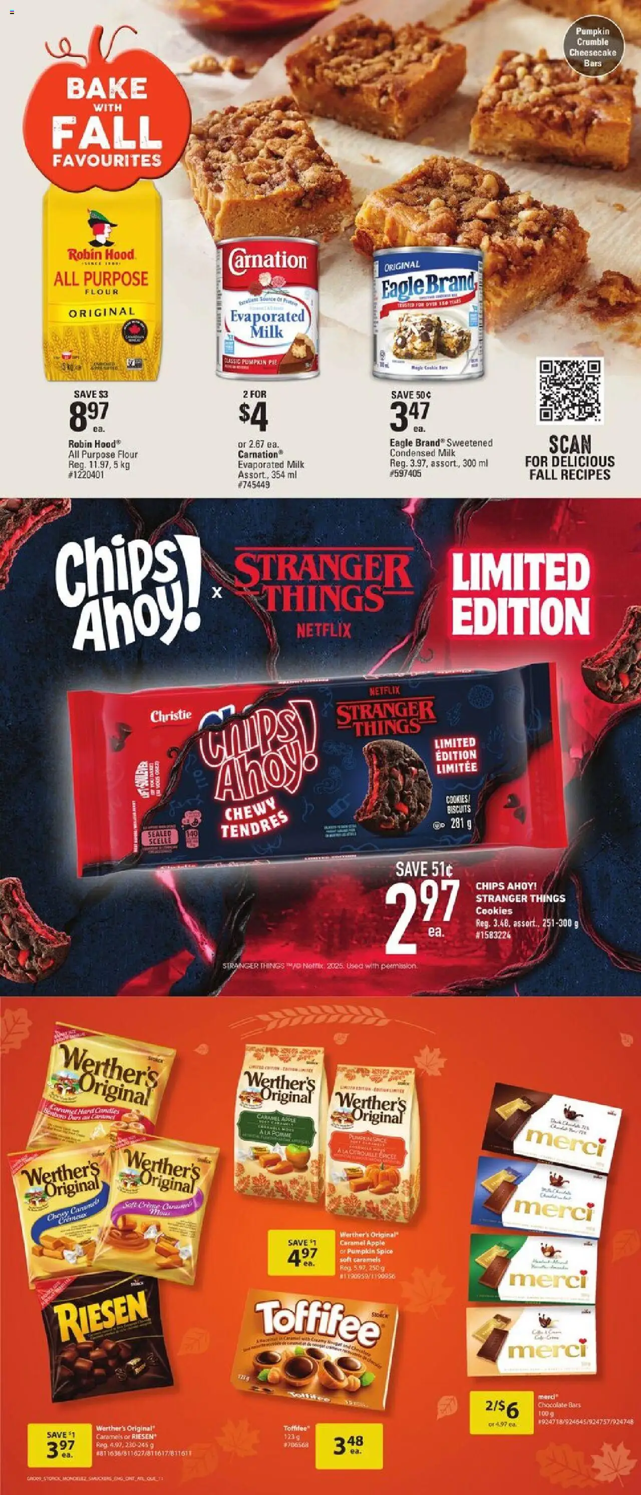 Giant Tiger flyer valid from 01.10.2025 | Page: 13 | Products: Candies, Chips, Cookies, Pumpkin