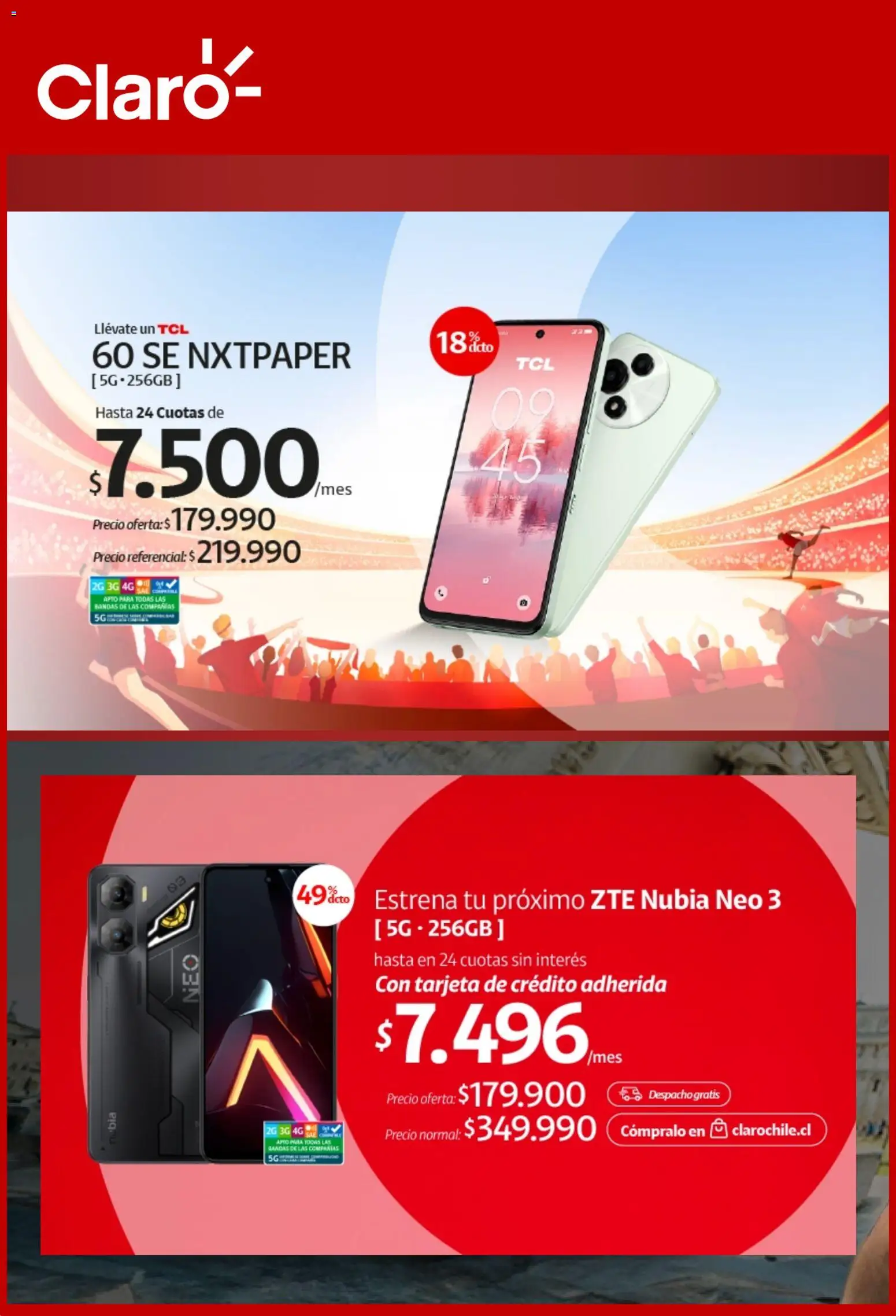 Claro ofertas  │ válido desde el 13.11.2025 | Página: 1 | Productos: Sal