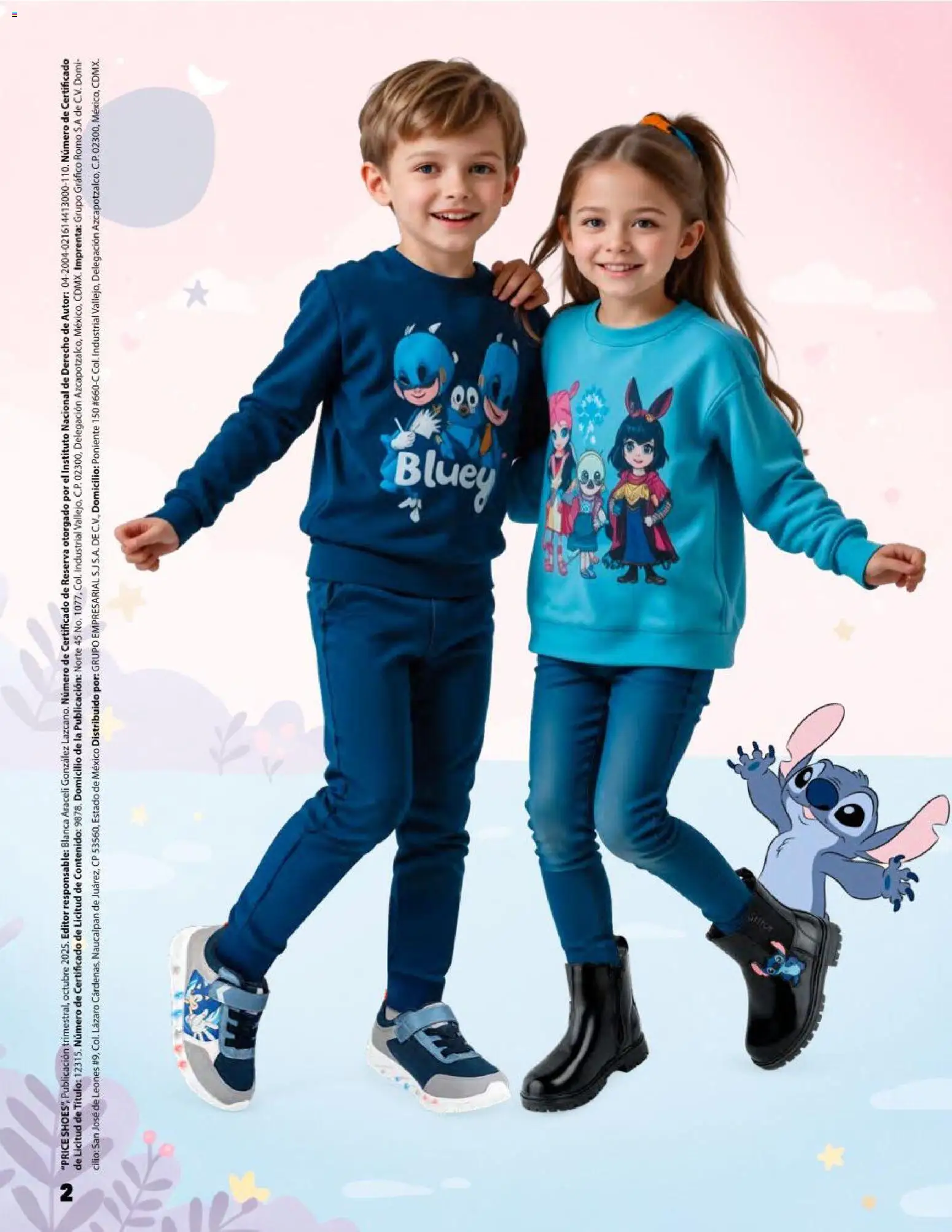Nuevas ofertas de Price Shoes válidas en toda la República Mexicana desde el 27.10.2025. ¡Encuentra las mejores ofertas en Price Shoes catálogo Kids todo en uno! | Página: 2
