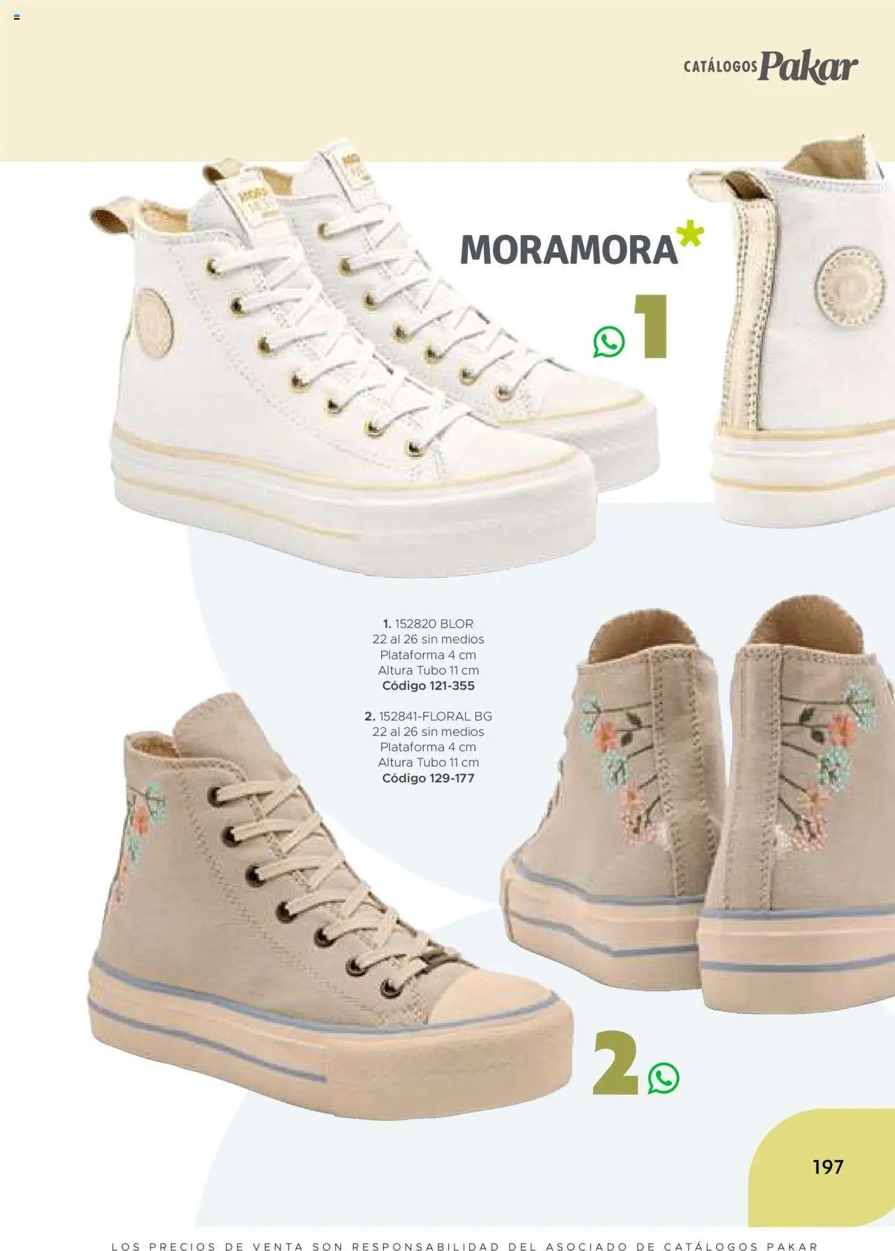 Nuevas ofertas de SC Pakar válidas en toda la República Mexicana desde el 24.07.2025. ¡Encuentra las mejores ofertas en SC Pakar - Catálogo Bota! | Página: 197