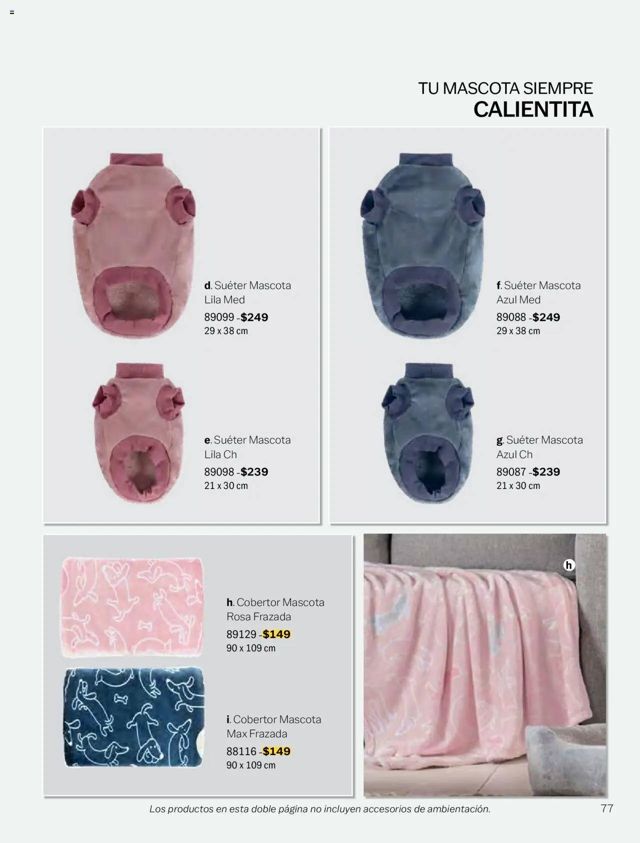 Nuevas ofertas de Vianney válidas en toda la República Mexicana desde el 09.09.2024. ¡Encuentra las mejores ofertas en Vianney catálogo - Biasi! | Página: 79 | Productos: Suéter, Cobertor