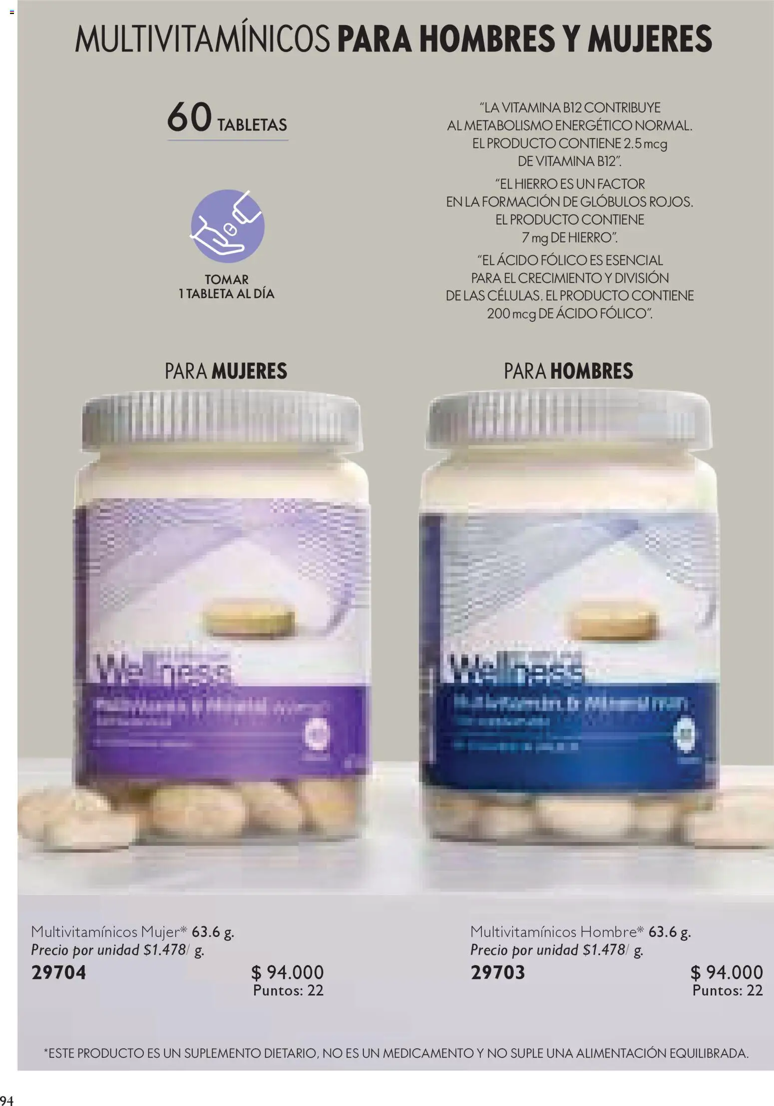 Oriflame revista - valida desde el 15.11.2025 | Página: 94 | Productos: Tableta