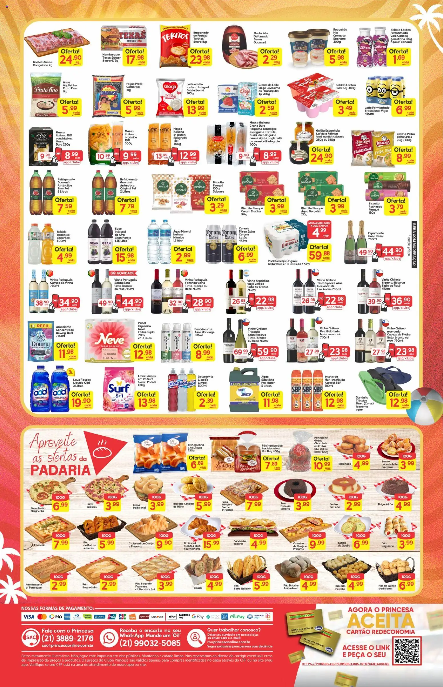 Princesa Folheto - válido de 08.01.2026 | Página: 2 | Produtos: Chocolate, Presunto, Geleia, Bebida